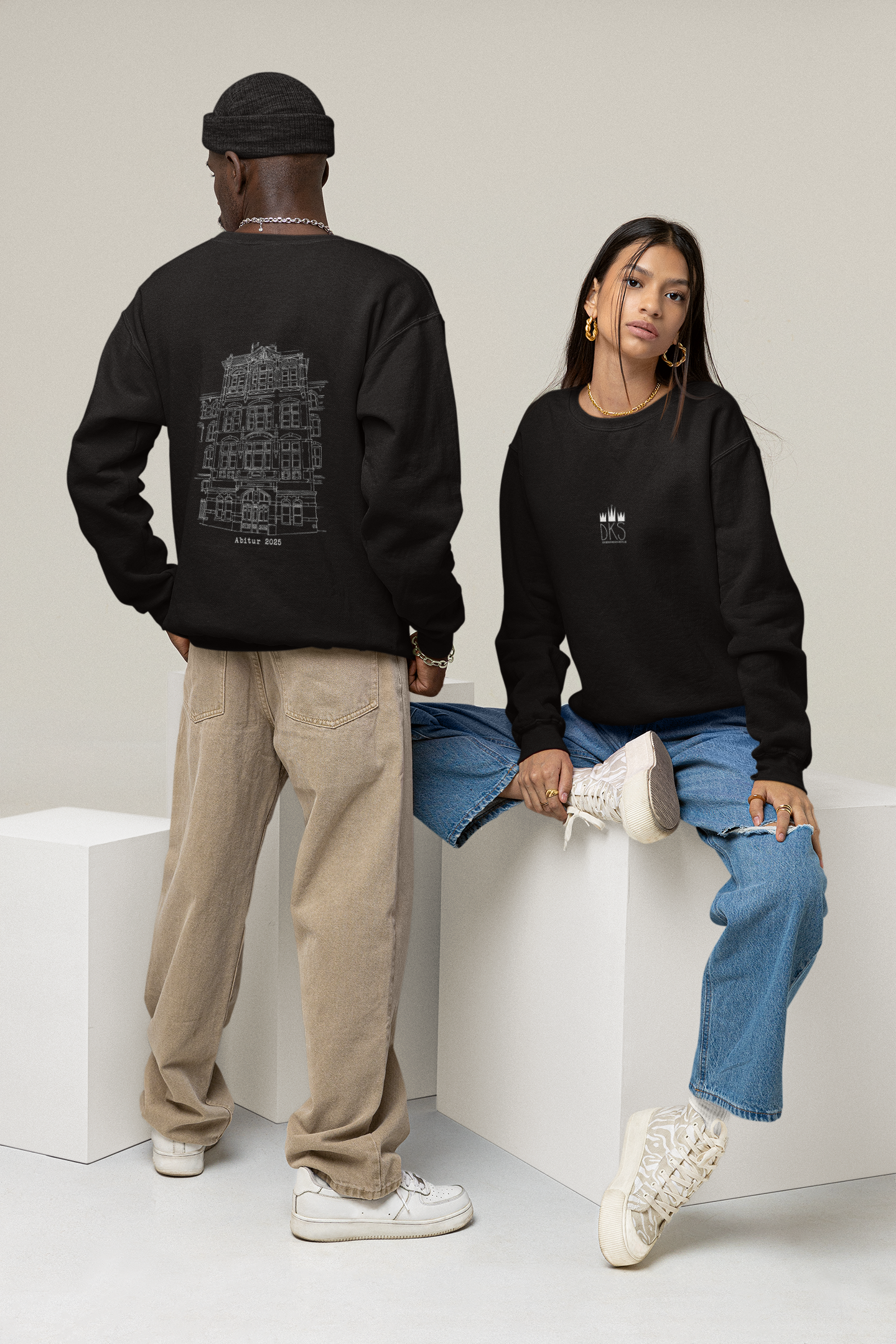 DKS Dresden AK25 Organic Fair Regular Sweatshirt (B&C)