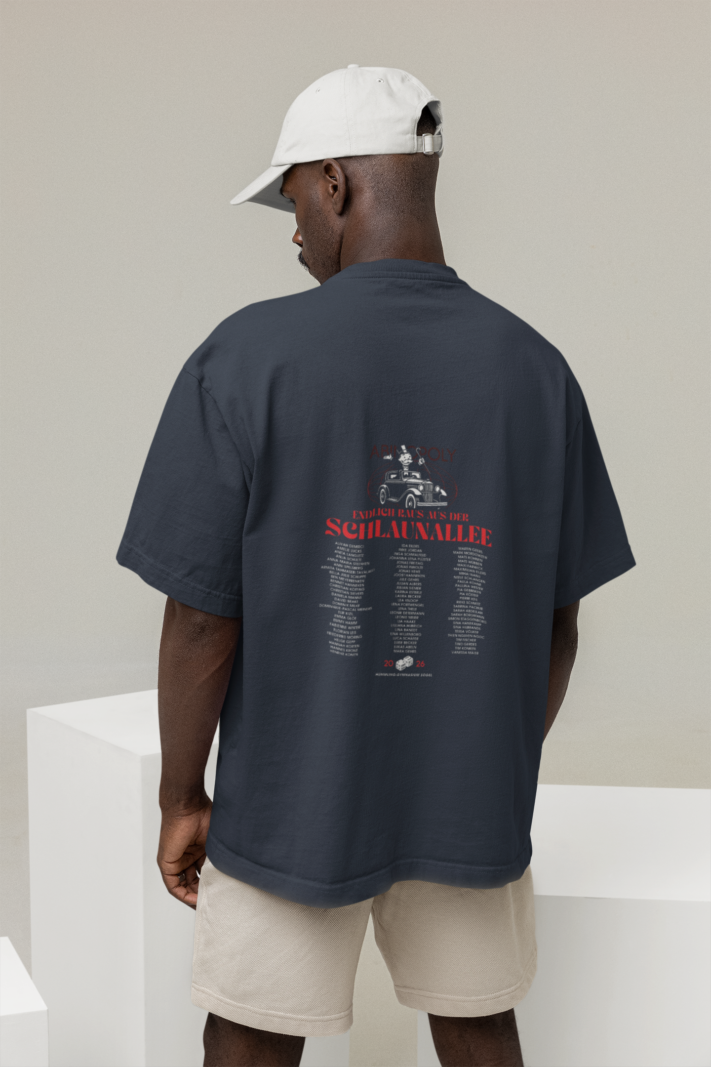 HÜM-Sögel ABI 26 Organic Oversized T-Shirt (B&C)