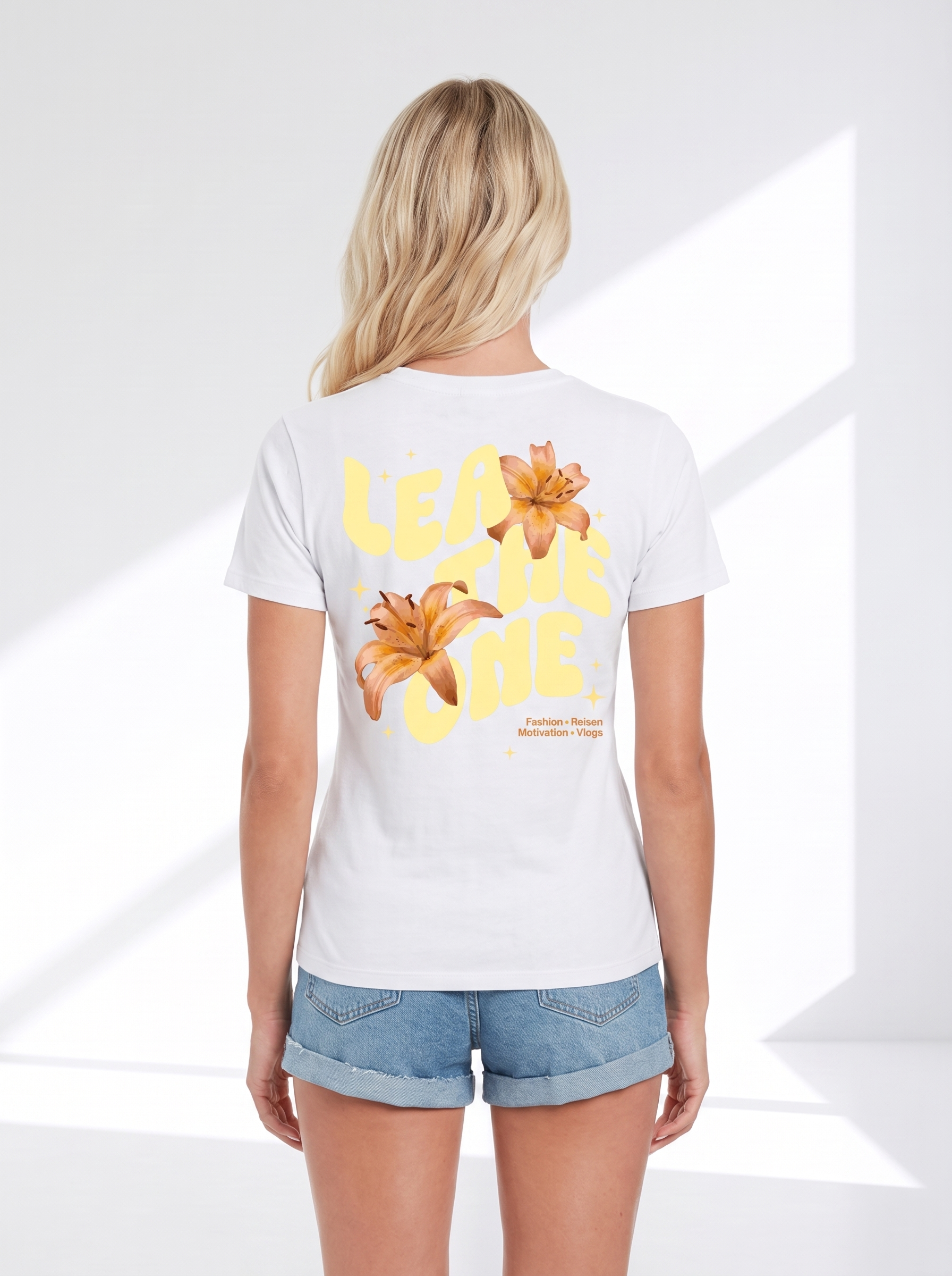 LEA THE ONE Women Regular Interlock T-Shirt