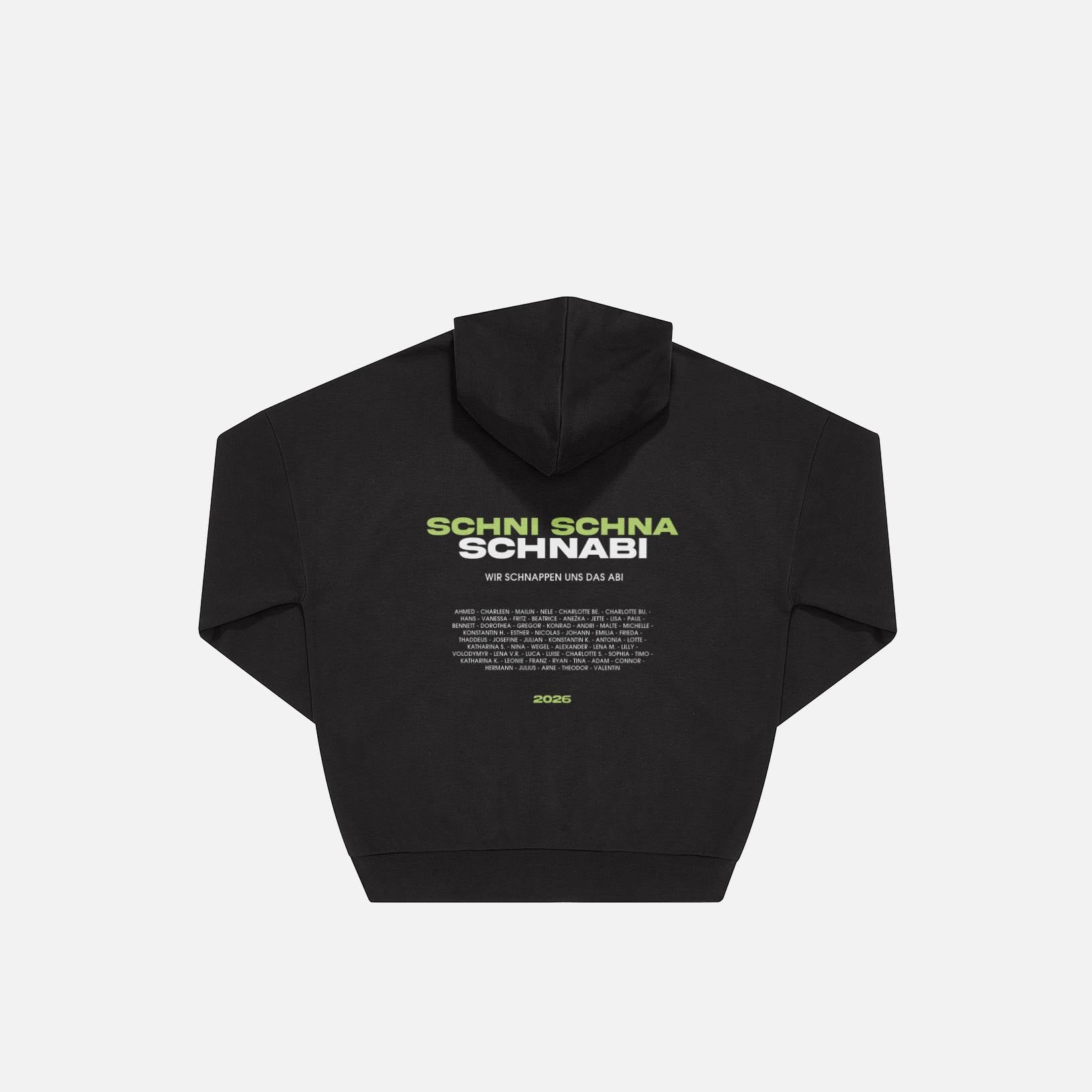 JCG Görlitz ABI26 - Organic Oversized Zip Hoodie (B&C)