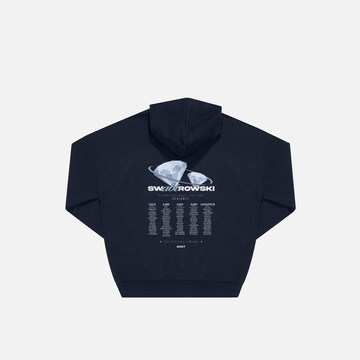 GSI-Ilmenau ABI27 Organic Oversized Zip Hoodie