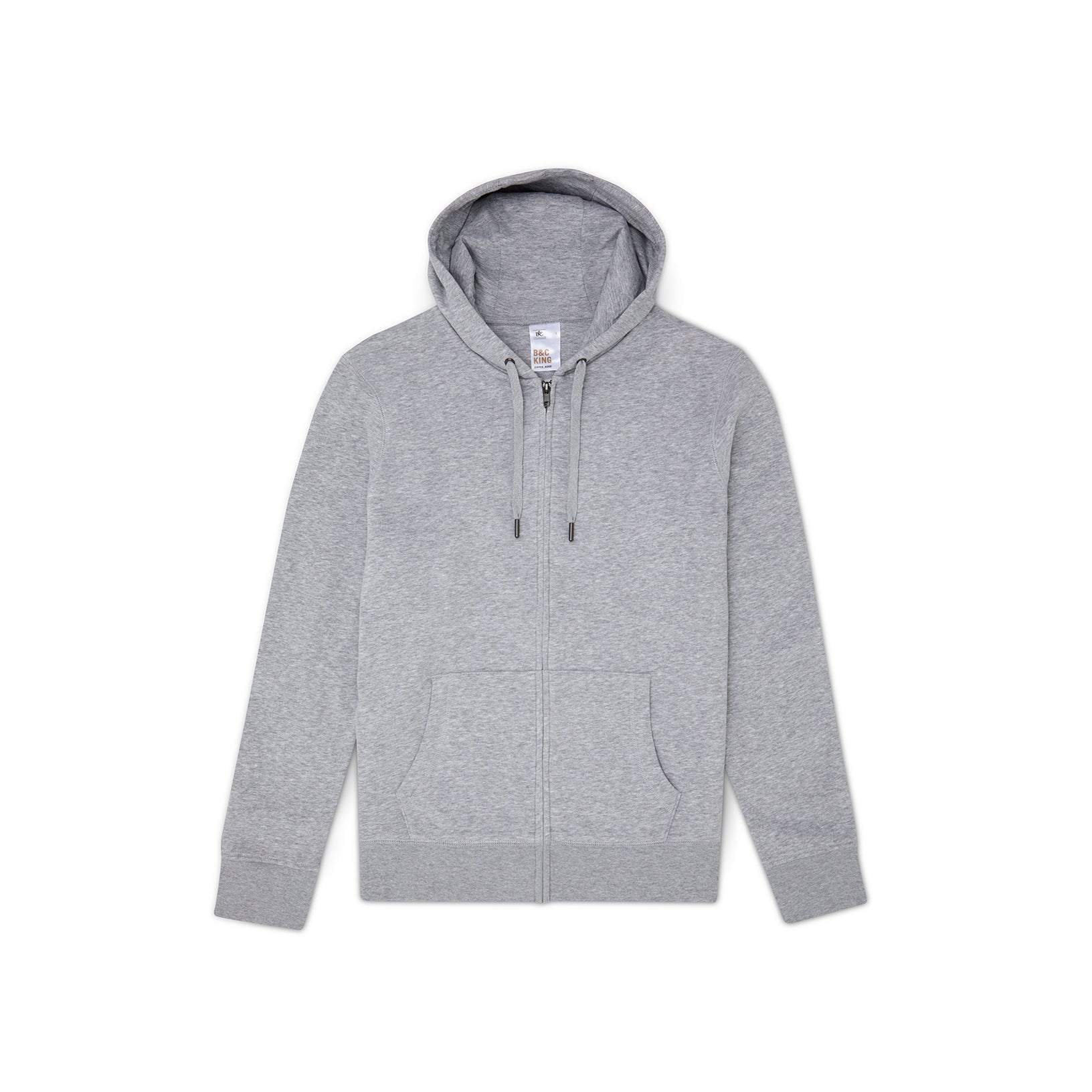 Organic Unisex Regular Zip Hoodie (B&C)