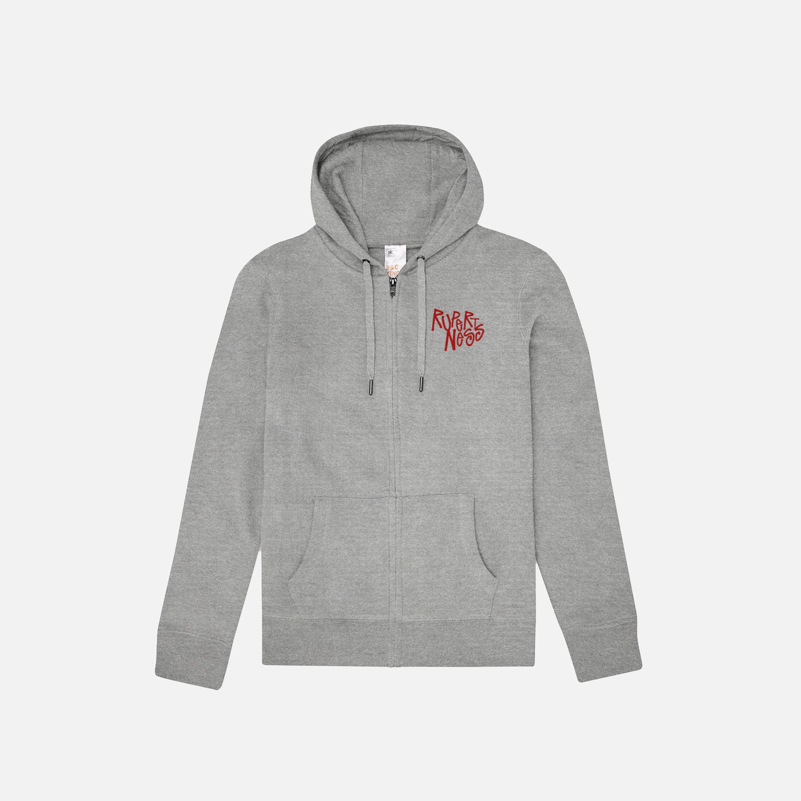 GRS Ottobeuren SK25-002 Organic Regular Zip Hoodie (B&C)