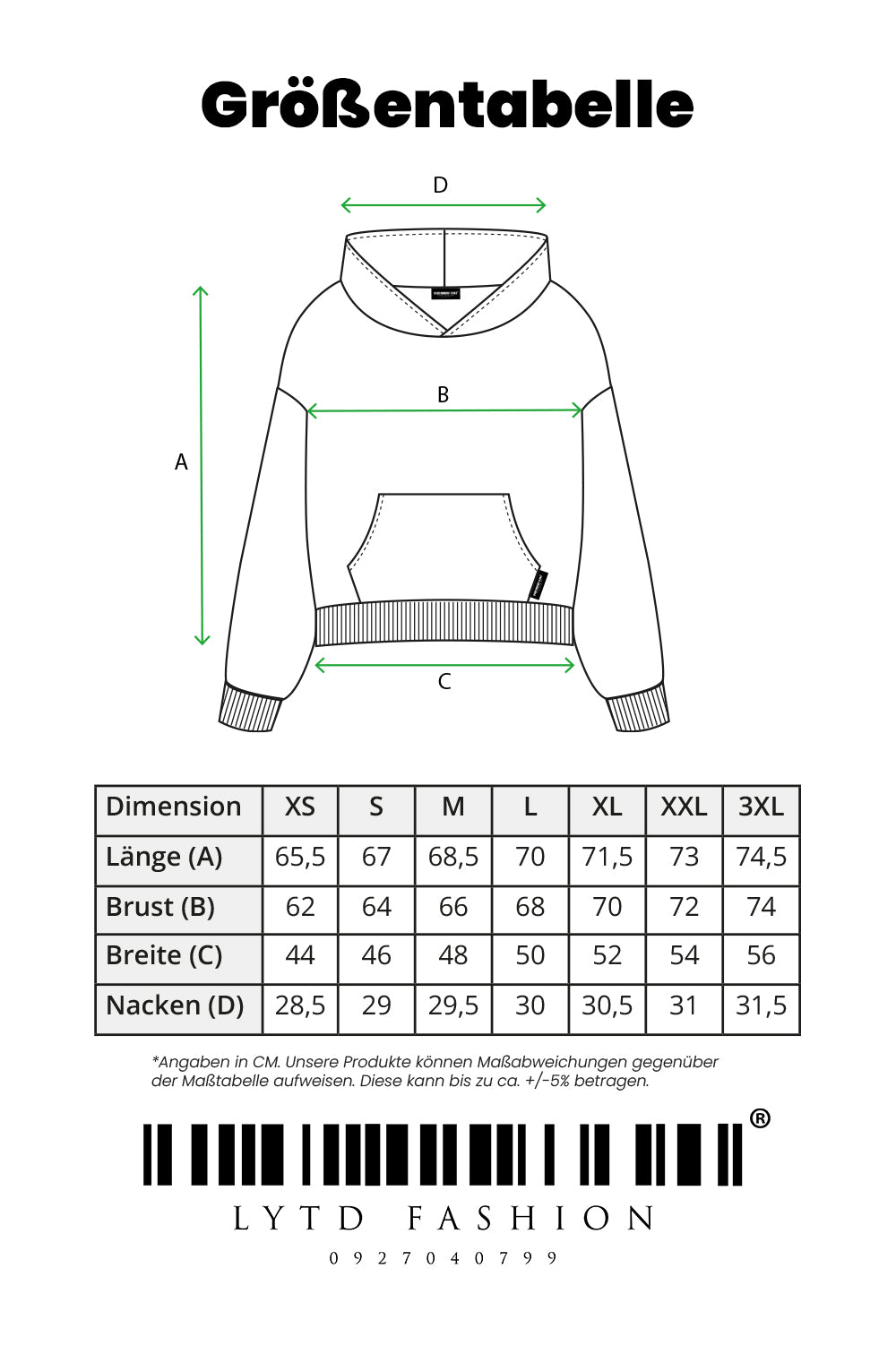 LYTD Organic Extra Heavy Cotton Oversized Dropshoulder Hoodie