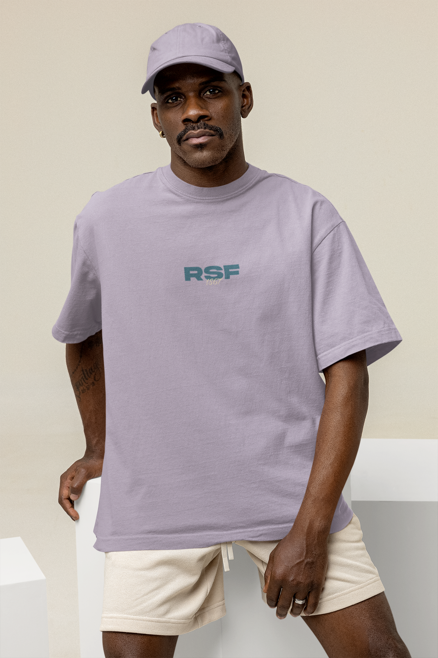 RAC Frankfurt SK25 Organic Oversized T-Shirt (Neutral)
