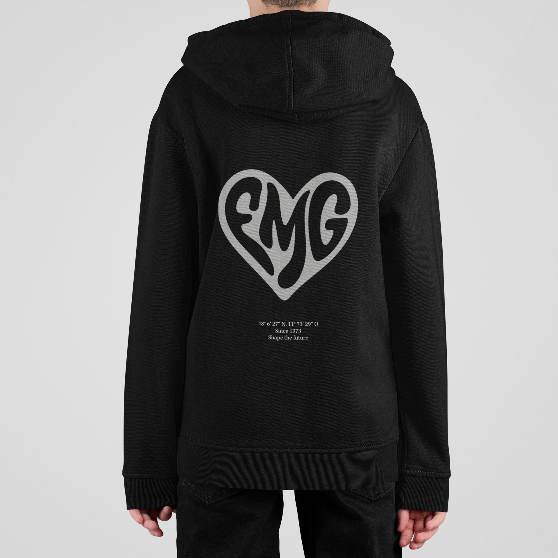 EMG-Haar SK25 Organic Regular Kids Hoodie (B&C)