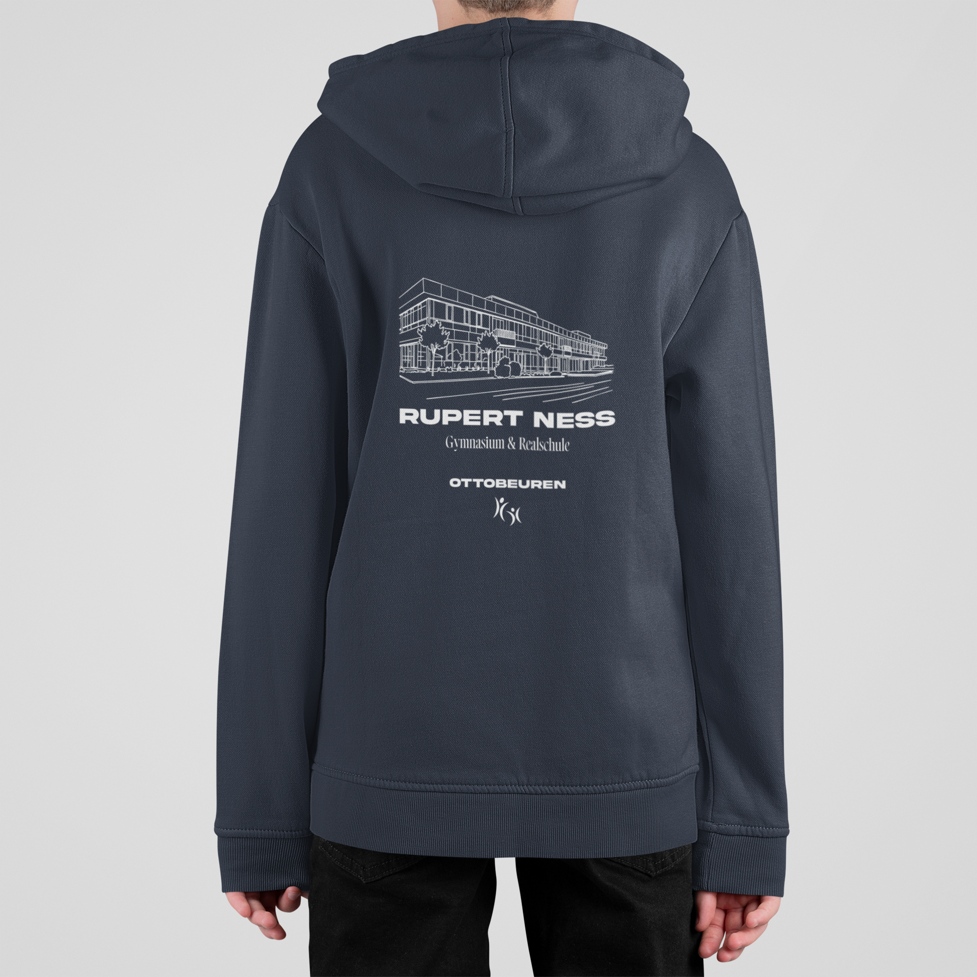 GRS Ottobeuren SK25-001 Organic Regular Kids Hoodie (B&C)