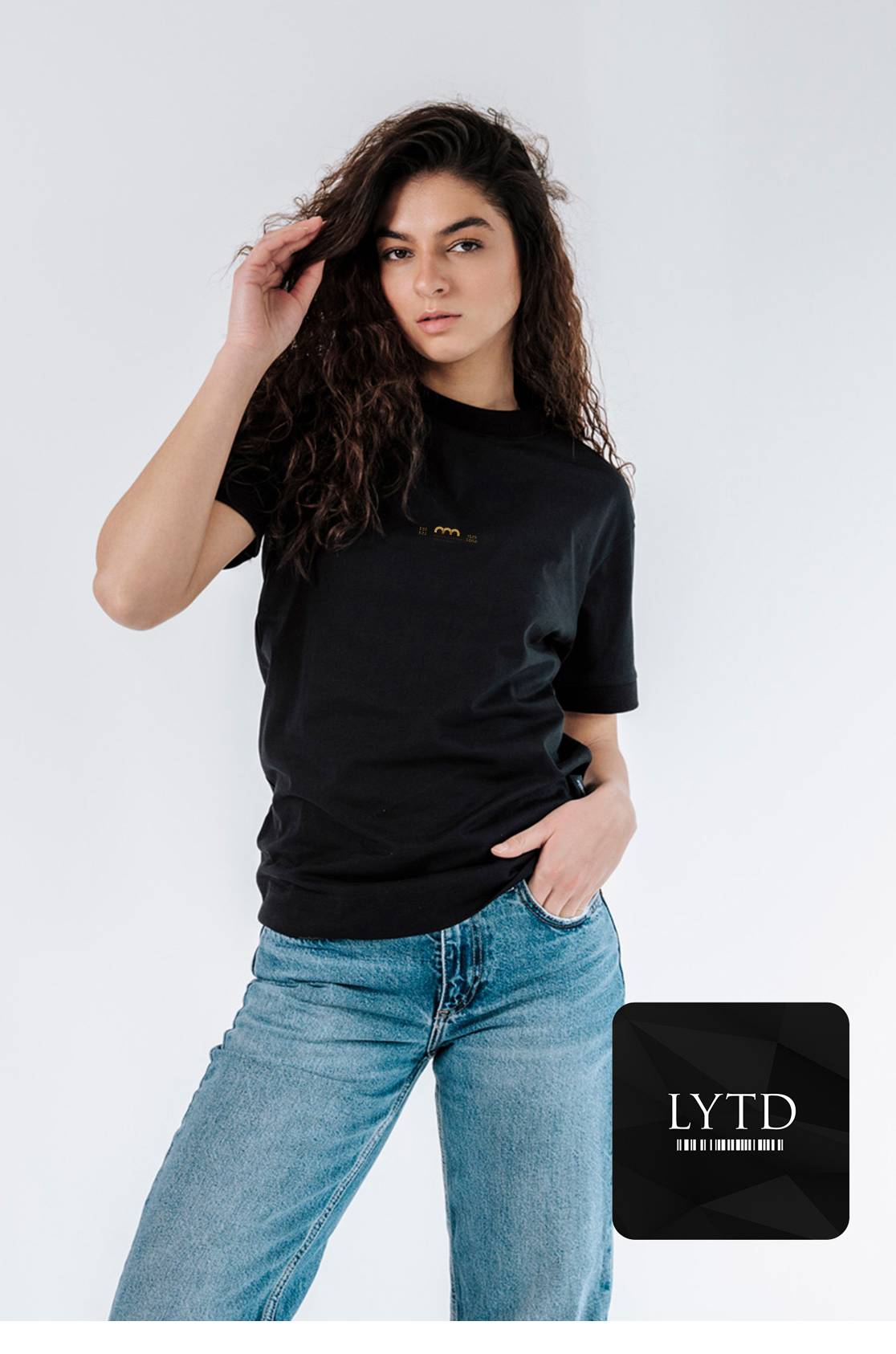 HSZ Vöhlinschloss 2025 Gold Print Organic Heavy Regular T-Shirt (LYTD)