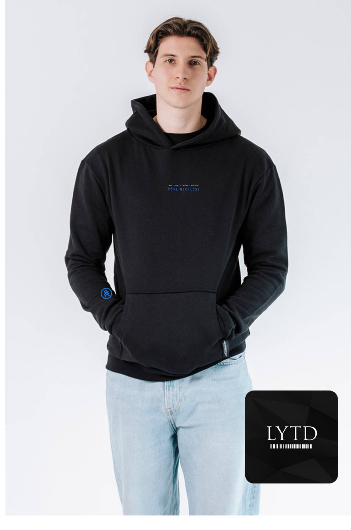 HSZ Vöhlinschloss 2025 Blue Print Organic Regular Hoodie (LYTD)