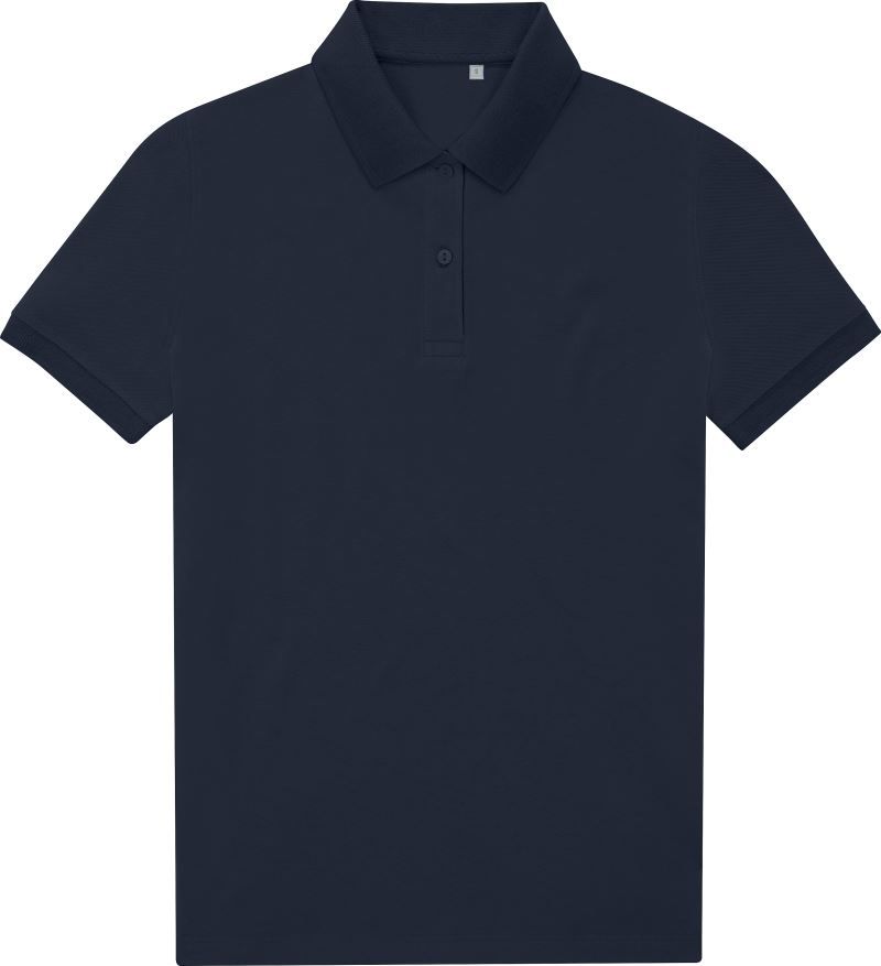 Raiffeisenbank Reute-Gaisbeuren Sample Navy Blue (Unbedruckt) Organic Fair Regular Polo Shirt