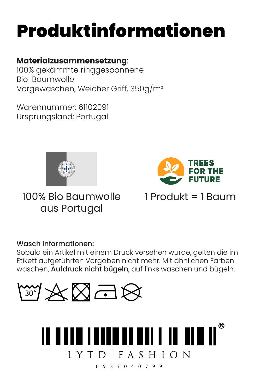 WKS Weilburg AK Organic Extra Heavy Oversized Dropshoulder Hoodie (Portugal)