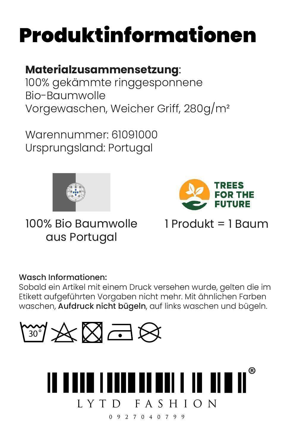 FEG Berlin AK Organic Fair Heavy Oversized T-Shirt (Portugal)