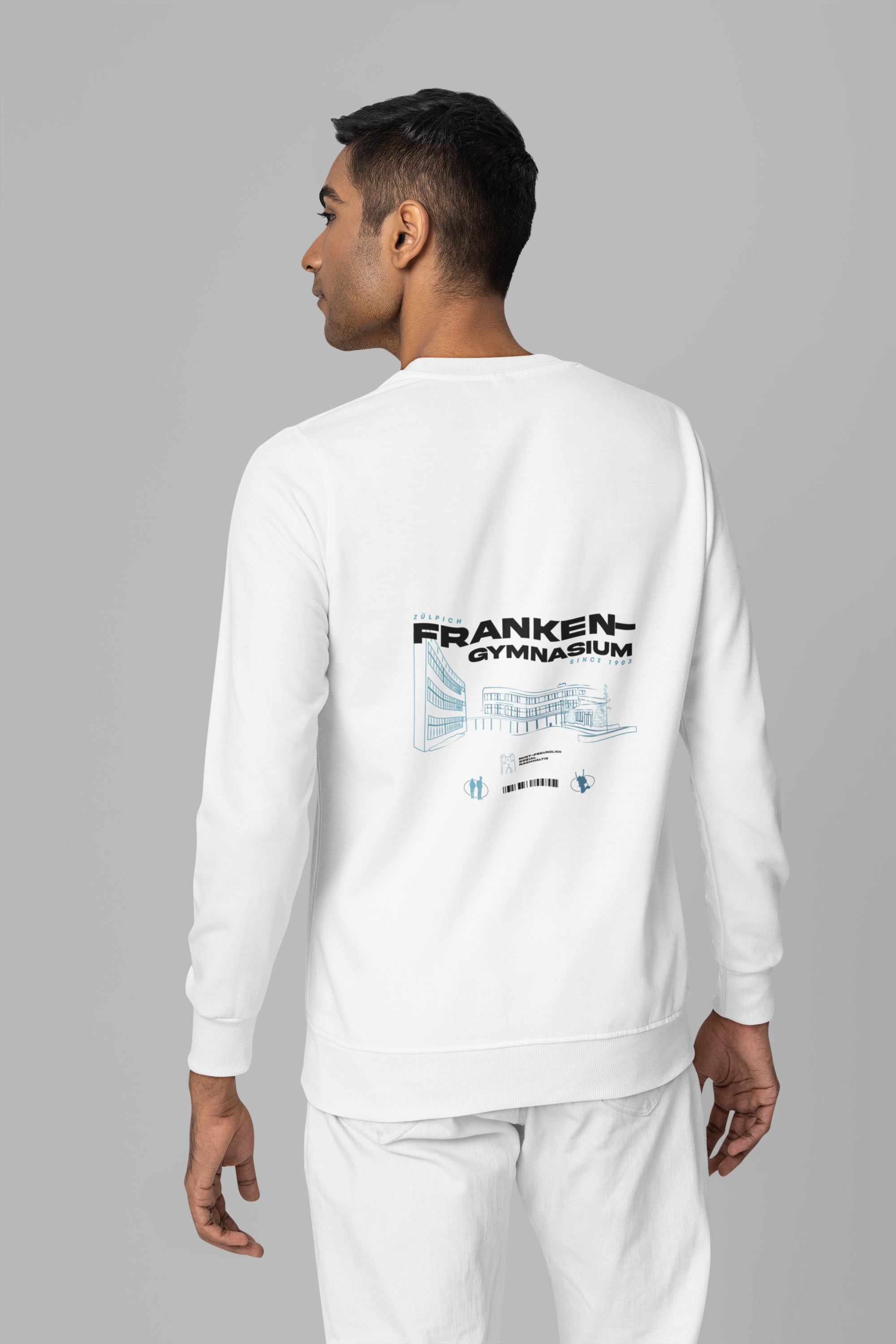 Franken Gymnasium Zülpich SK25 Organic Fair Regular Sweatshirt (B&C)