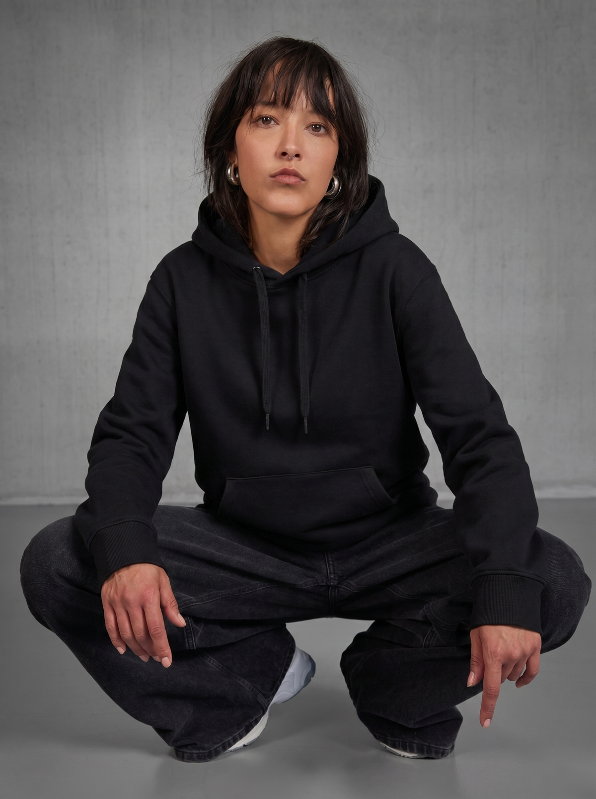 Evitrain 26-002 Women Organic Regular Queen Hoodie