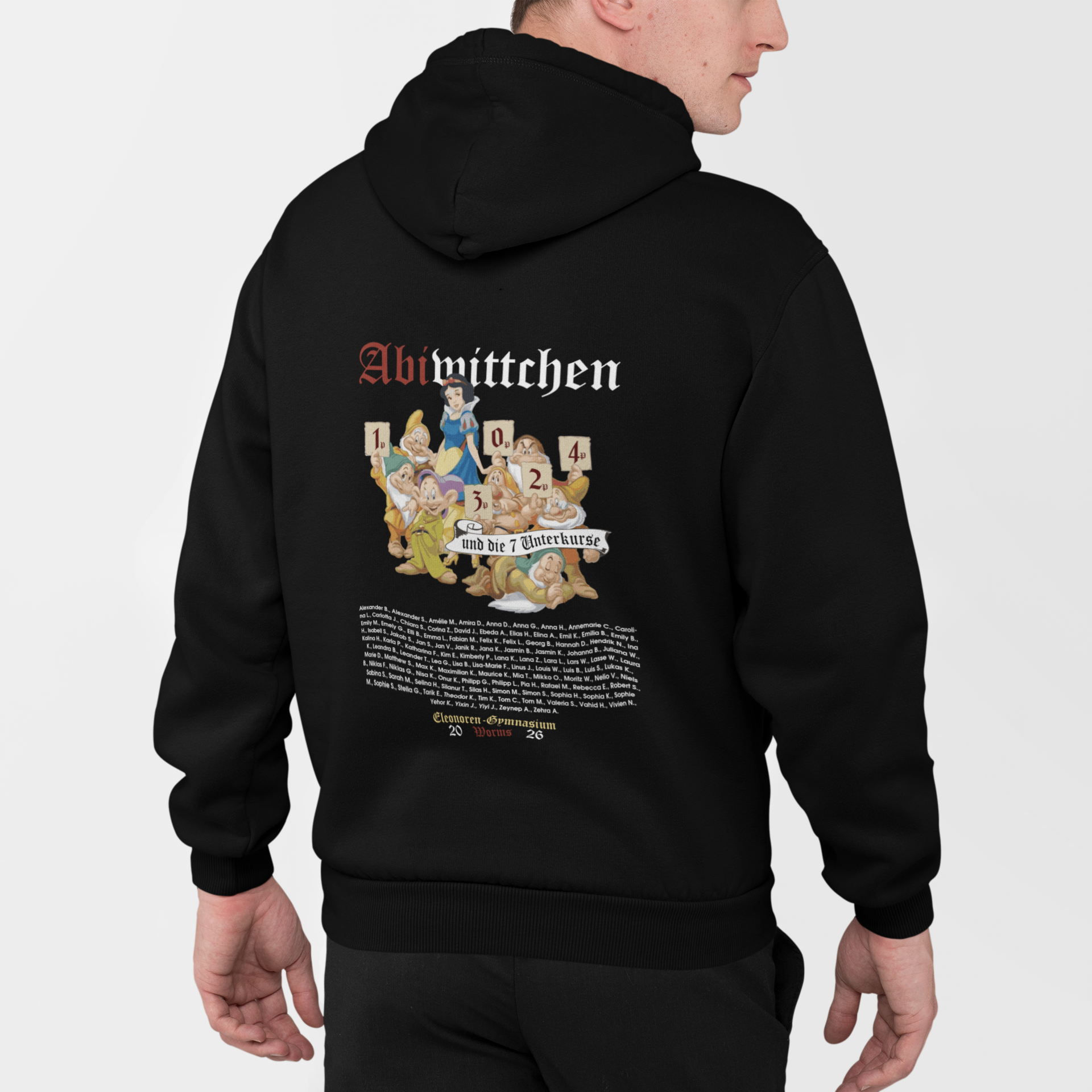 EGW Worms AK26 Organic Regular Zip Hoodie (B&C)