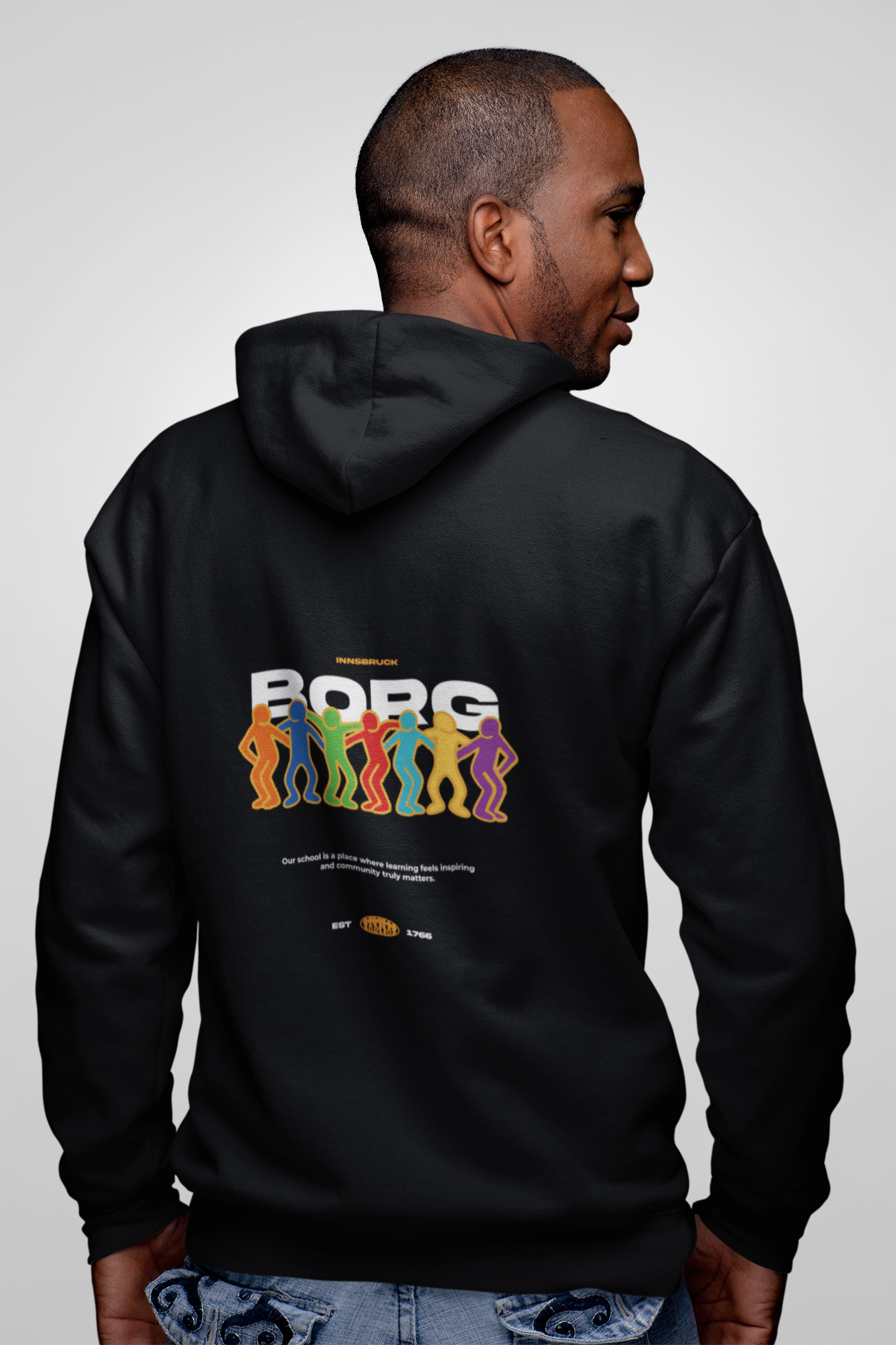 BORG Innsbruck Organic Regular Zip Hoodie (B&C)