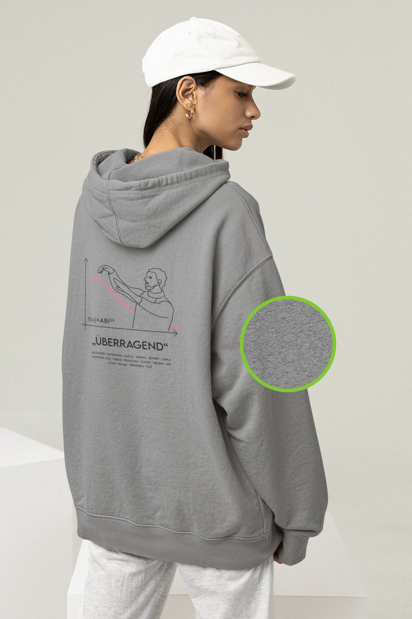 GBS-Wiesbaden AK3 Organic Oversized Hoodie (Neutral)