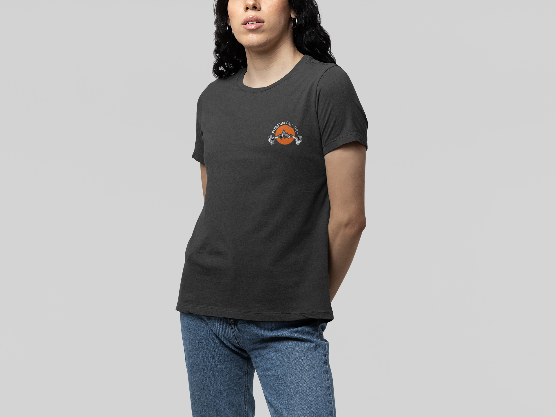 Fit & Fun Factory Womens Organic Regular T-Shirt (E190)