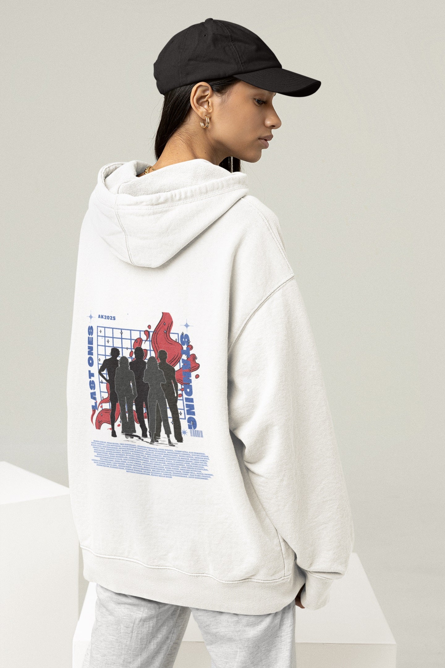 KSF Frankfurt AK25 Organic Oversized Hoodie (Neutral)