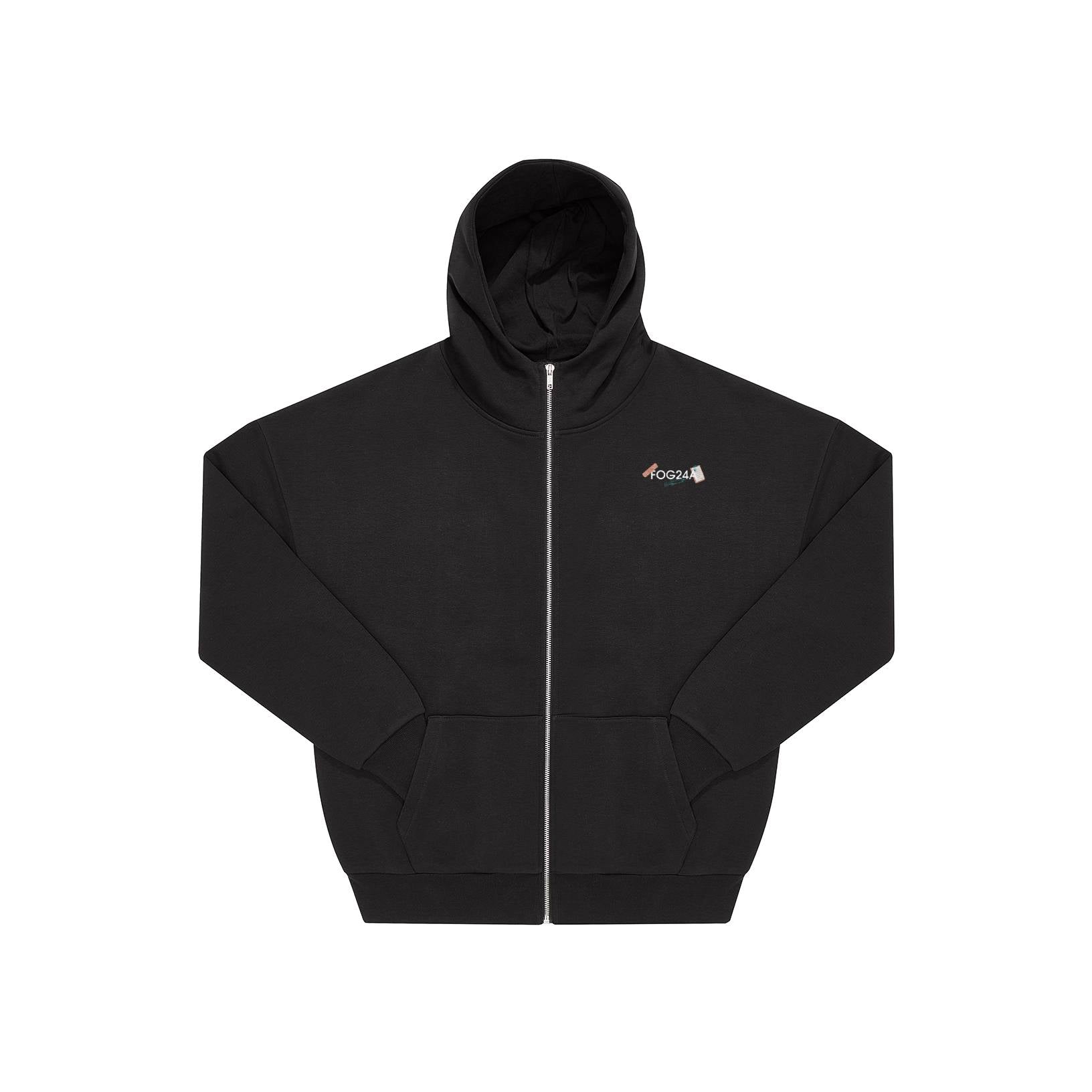 ASS Herrenhausen AK26 Organic Oversized Zip Hoodie (B&C)