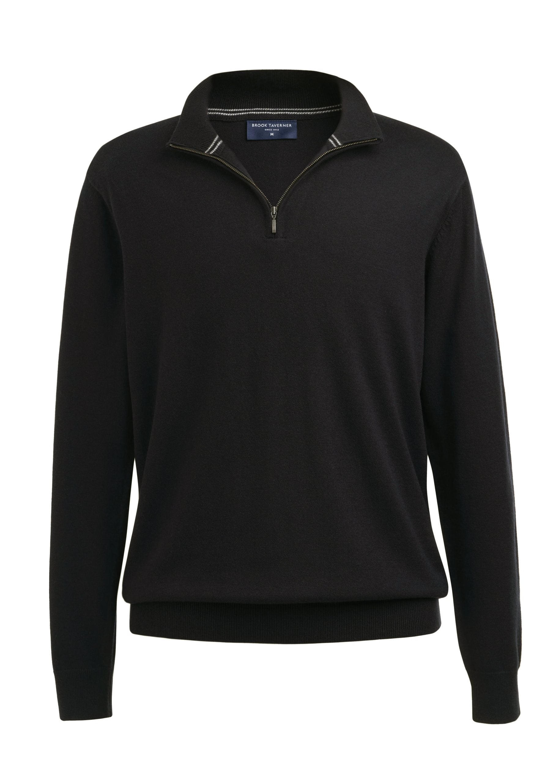 Premium Half Zip Pullover aus Merino Wolle (Brook Taverner)
