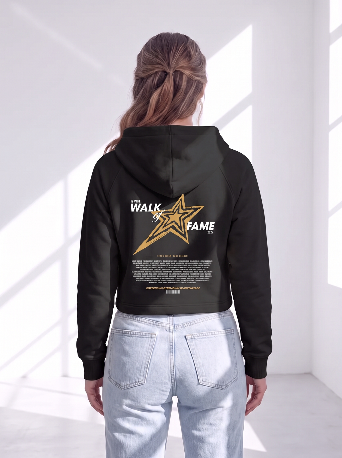 KGB Blankenfelde ABI27 Women Cropped Zip Hoodie