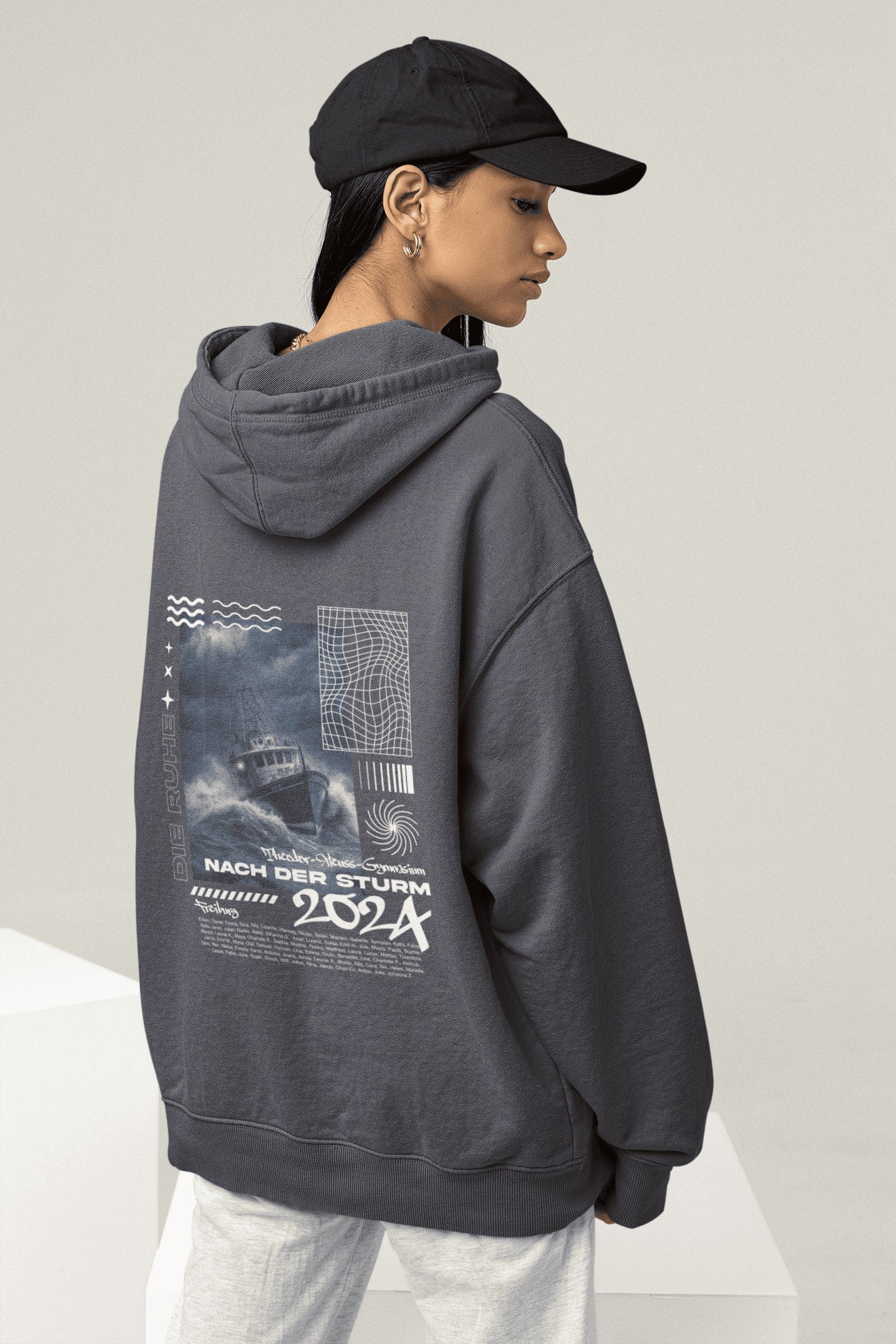 THG Freiburg Organic Heavy Oversized Hoodie (350GSM)