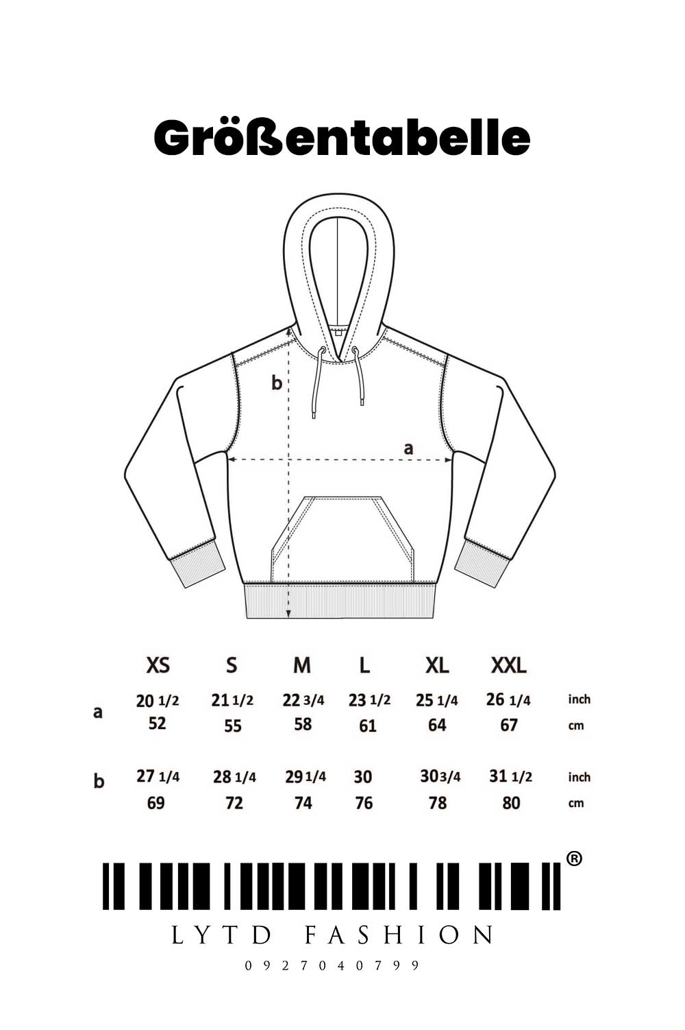 COR51P Unisex Organic Heavy Cotton Regular Hoodie
