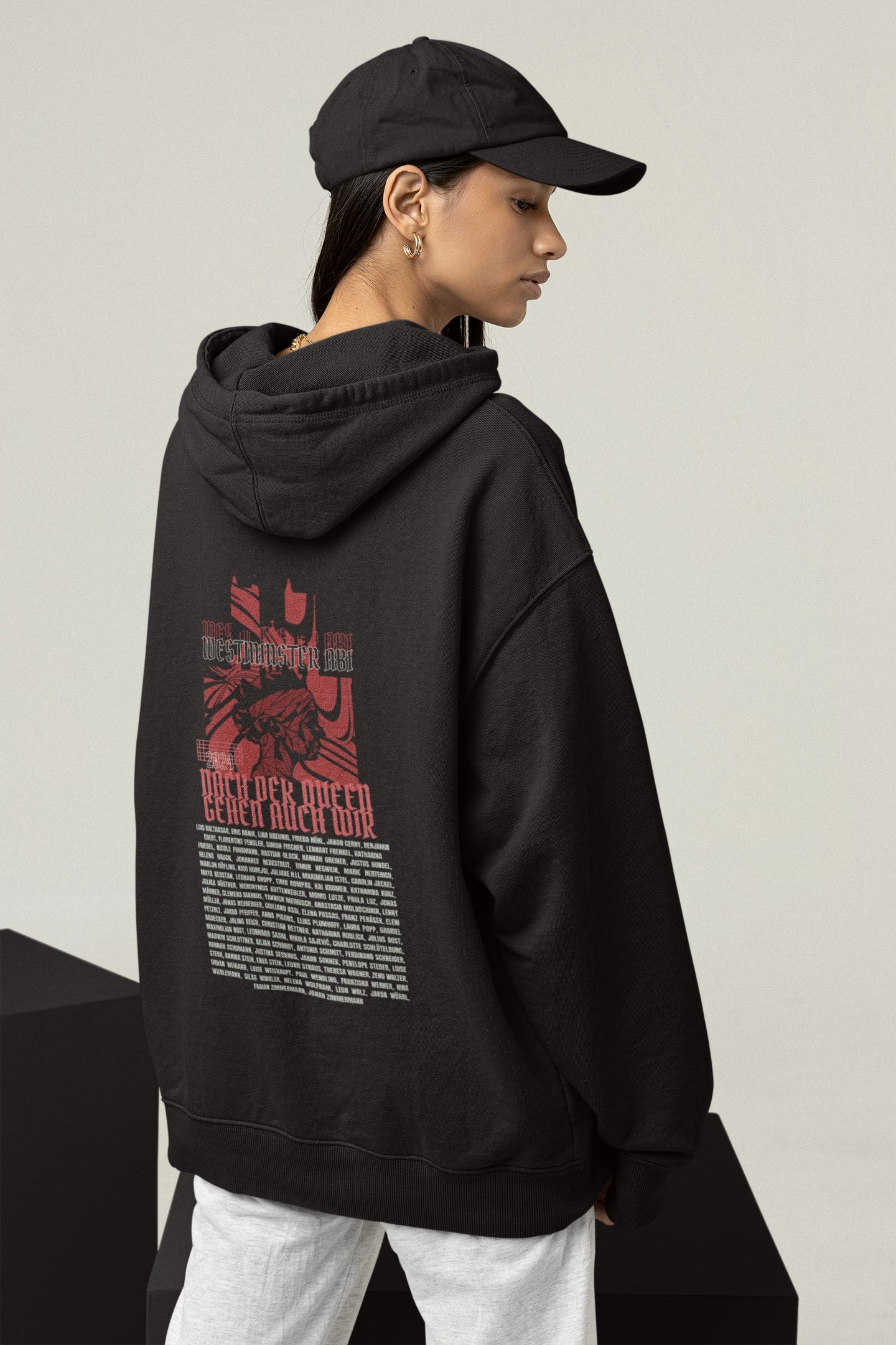 WBG Würzburg Organic Extra Heavy Oversized Dropshoulder Hoodie (Portugal)