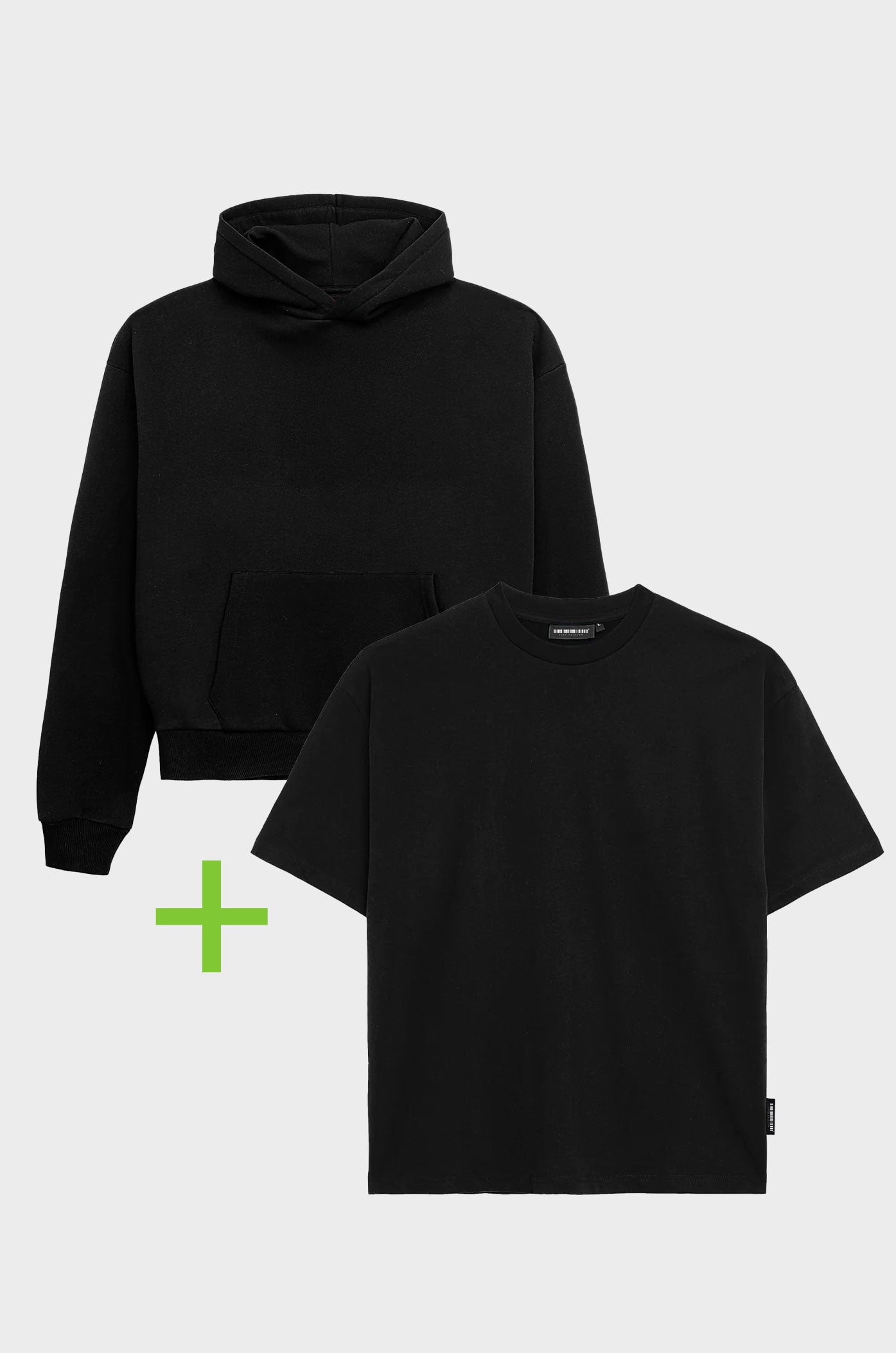 Sample Paket Oversized Hoodie + Oversized T-Shirt