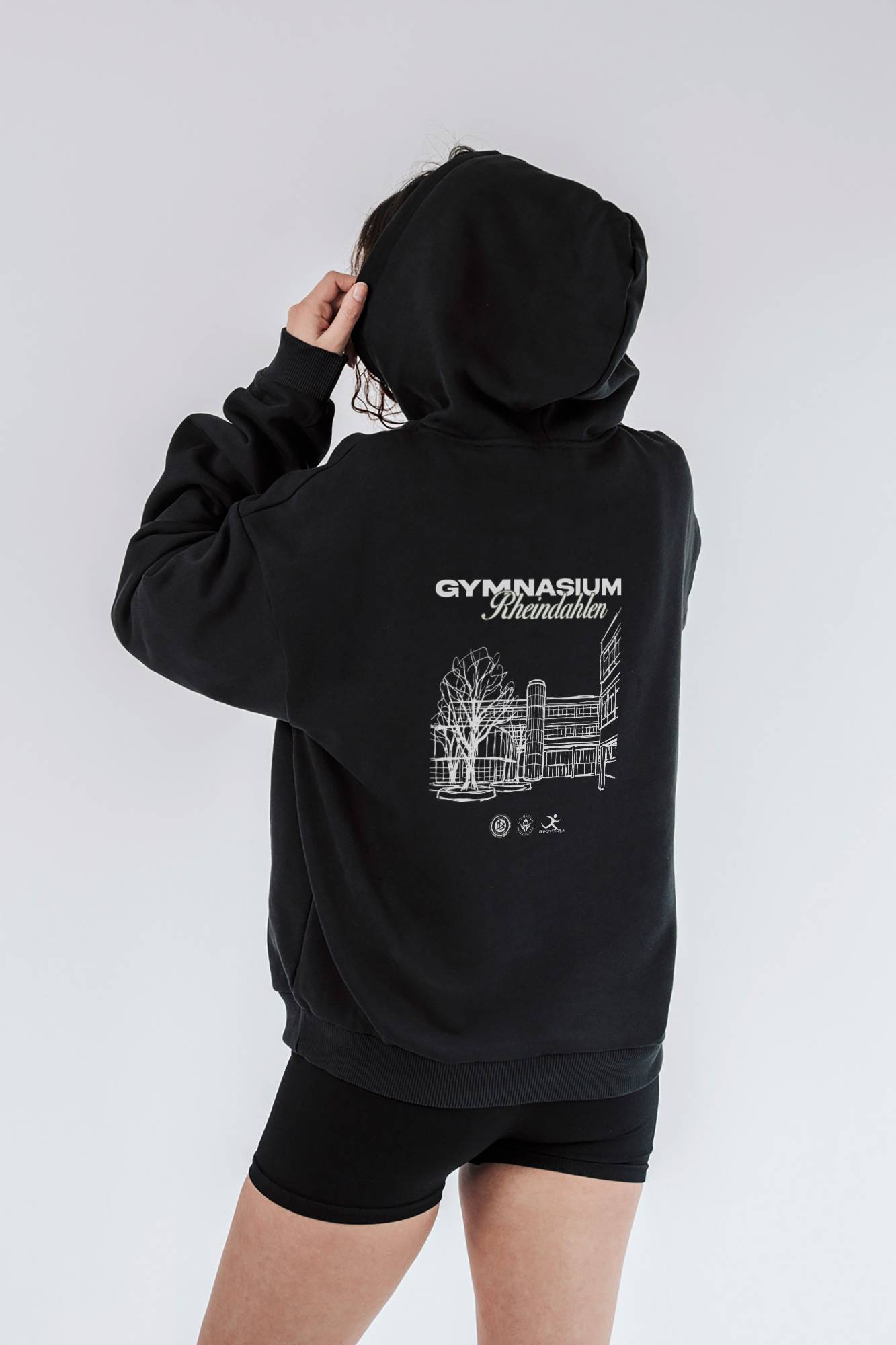 GRM Mönchengladbach Schulkollektion Organic Extra Heavy Oversized Hoodie (LYTD)