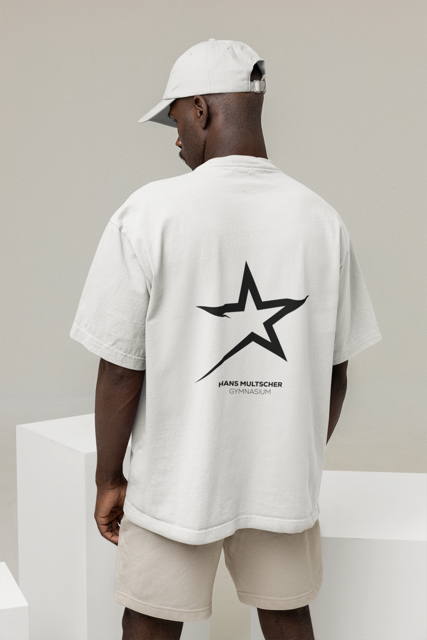 HMG Leutkirch Schulkollektion Organic Oversized T-Shirt