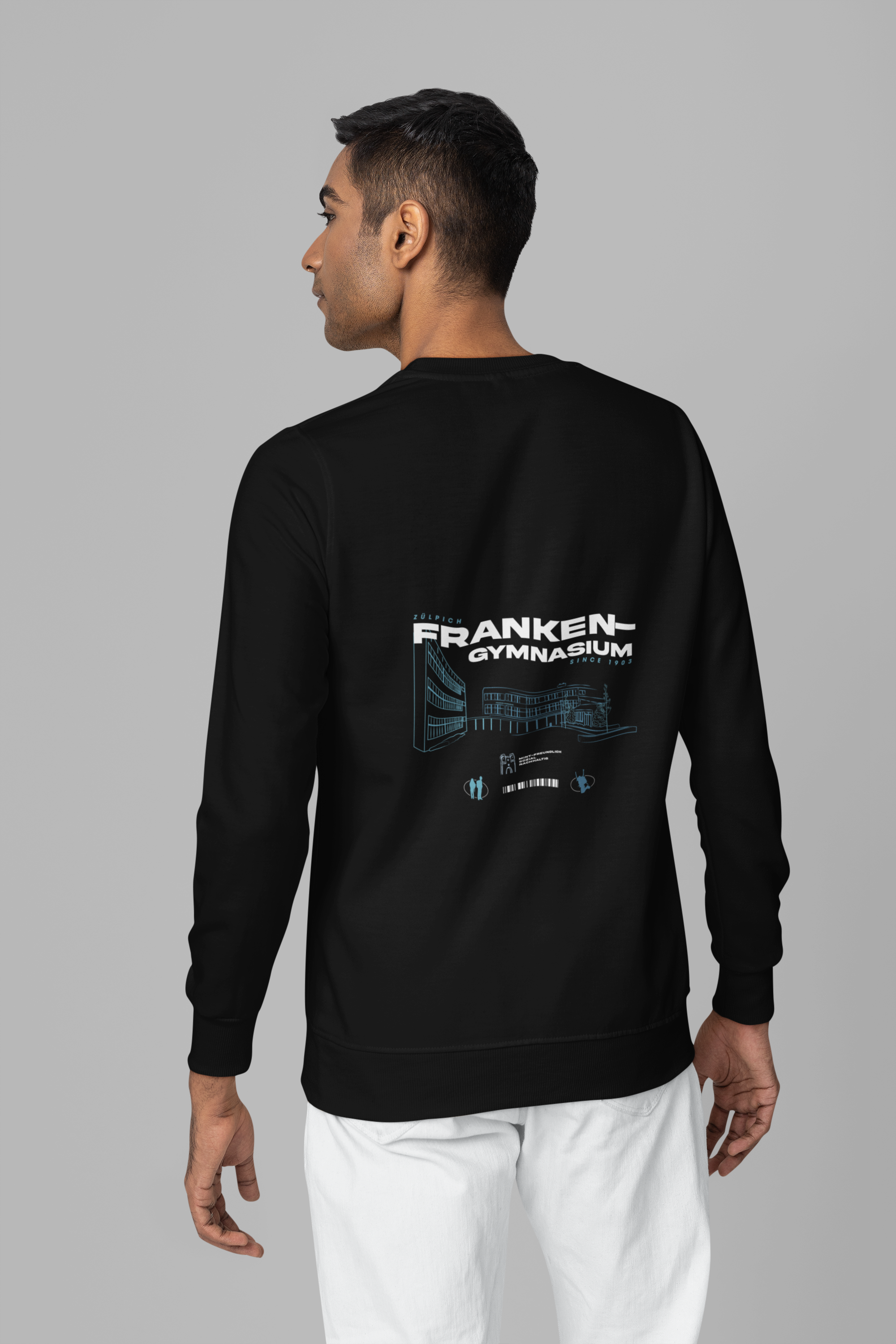 Franken Gymnasium Zülpich SK25 Organic Fair Regular Sweatshirt (B&C)