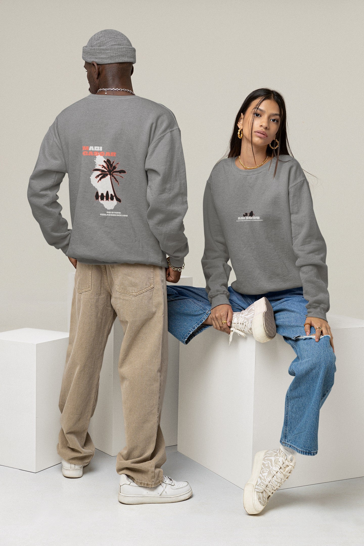 AMG Beckum AK25 Organic Fair Regular Sweatshirt (B&C)