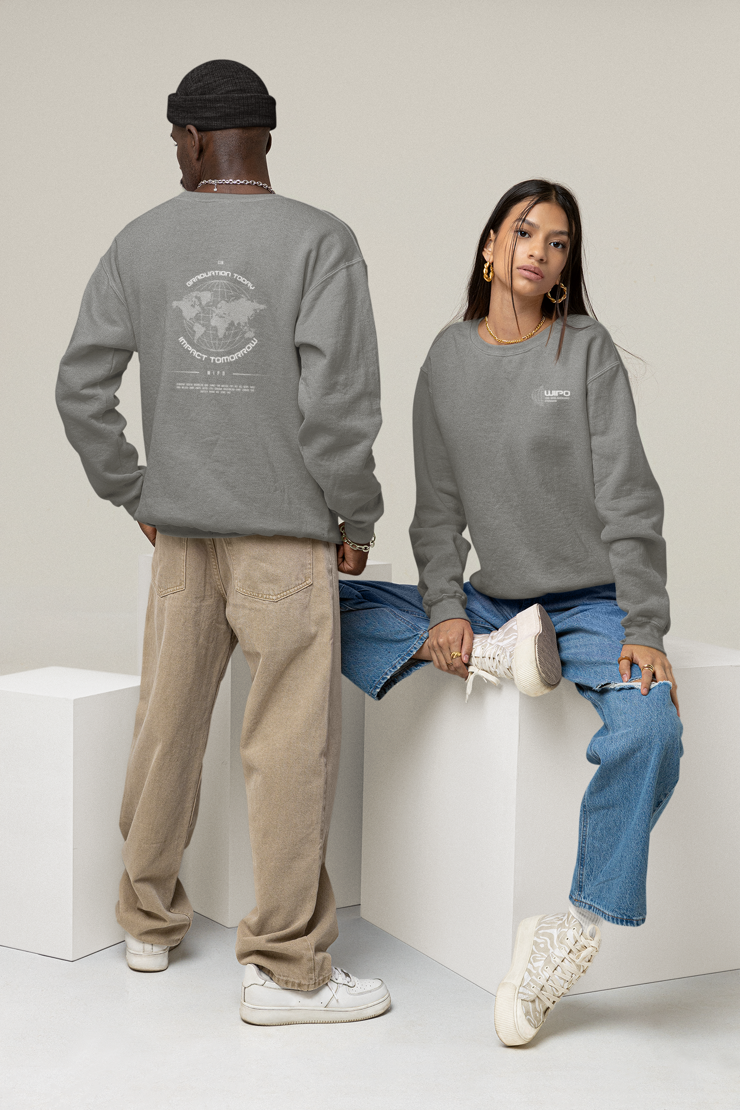 CJB Lübeck AK25 Organic Fair Regular Sweatshirt (B&C)