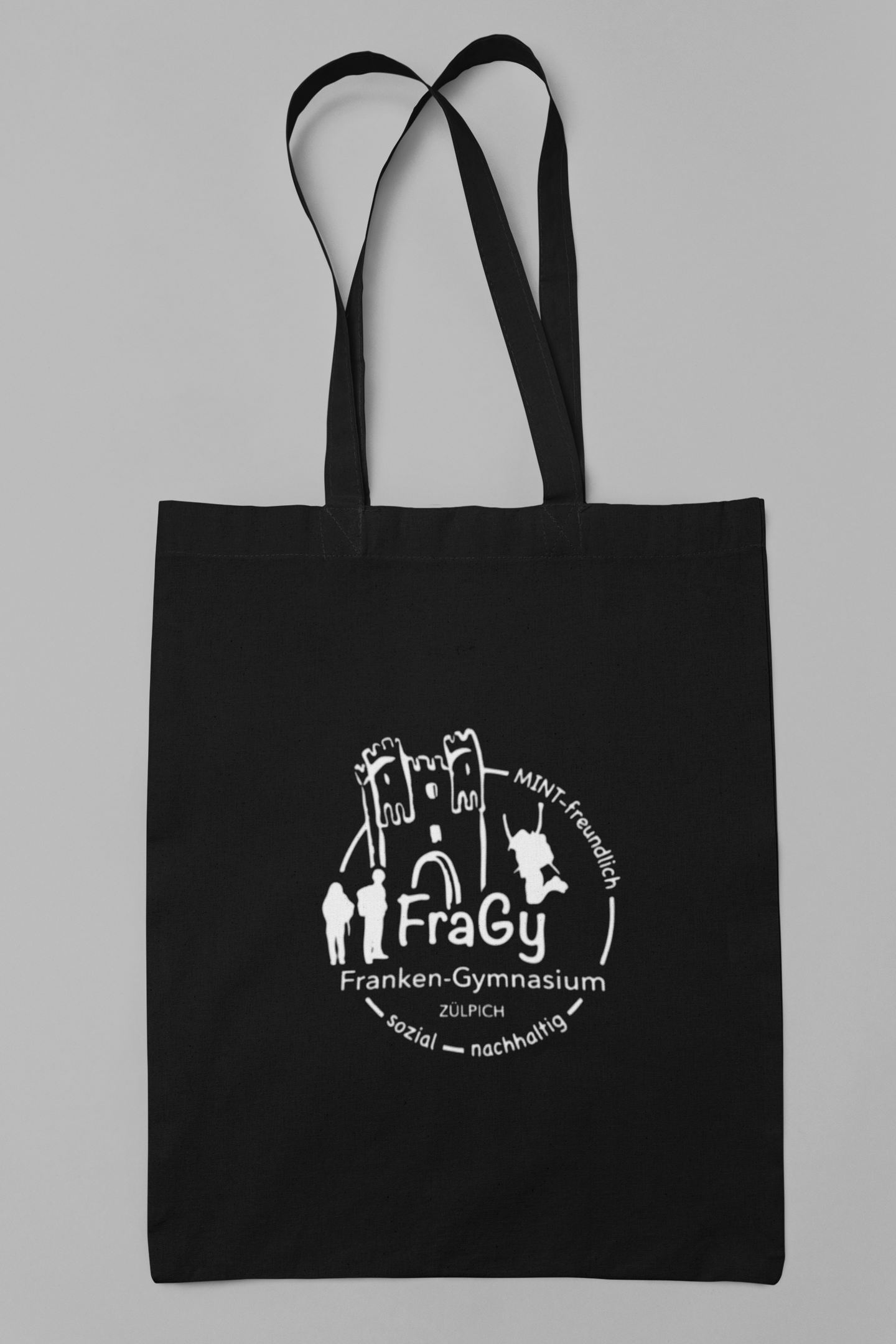 Franken Gymnasium Zülpich SK25 Organic Fairtrade Shopping Bag (Westford)