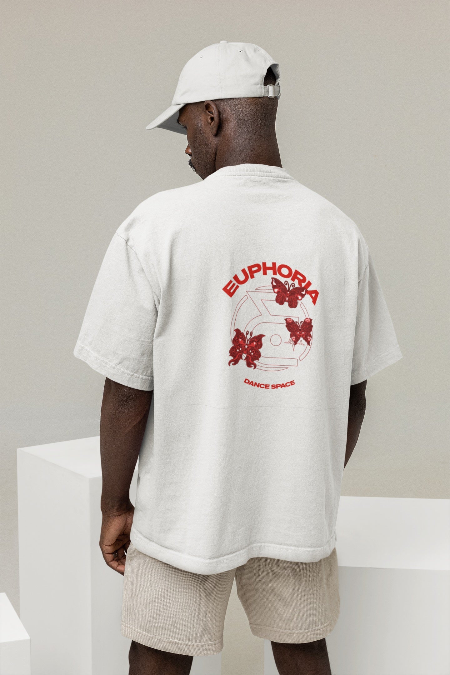 Euphoria Dance Space Oranienburg V7 Organic Oversized T-Shirt (B&C)