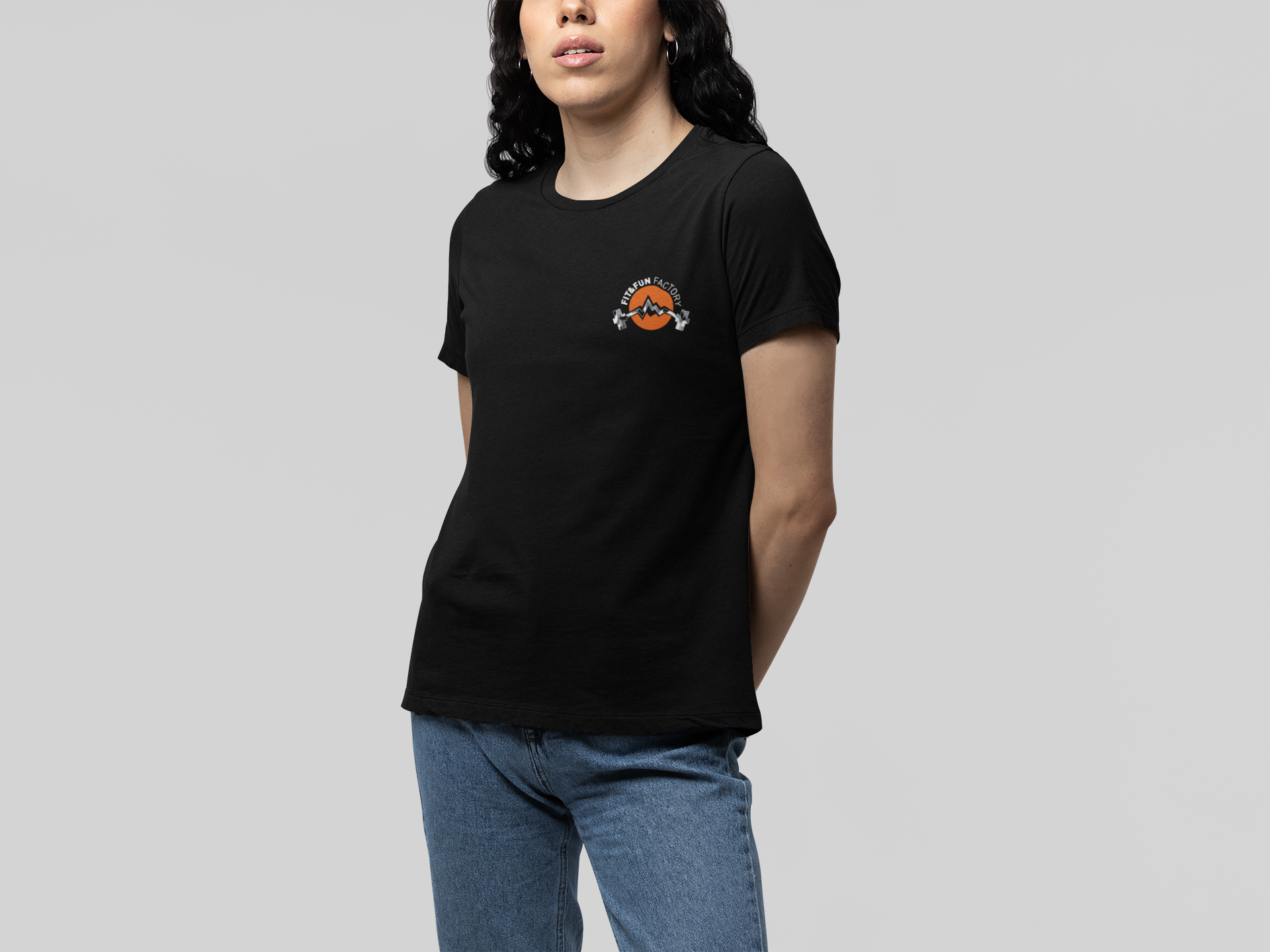 Fit & Fun Factory Womens Organic Regular T-Shirt (E190)