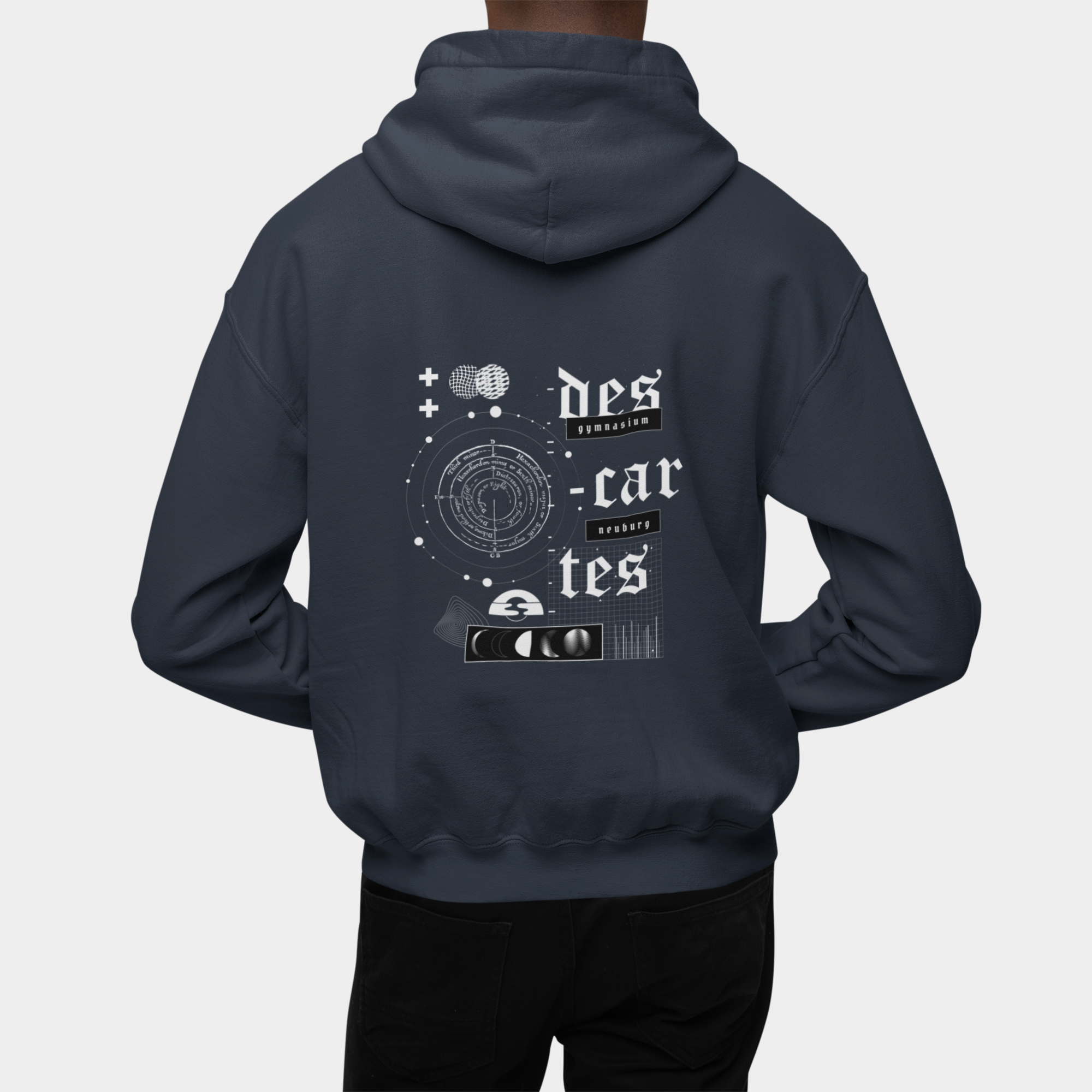 Kollektion Descartes Gymnasium Neuburg Organic Regular Hoodie (B&C)