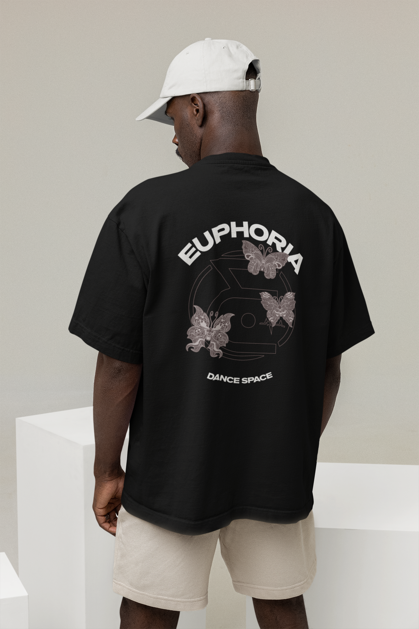 Euphoria Dance Space V1 Organic Oversized T-Shirt