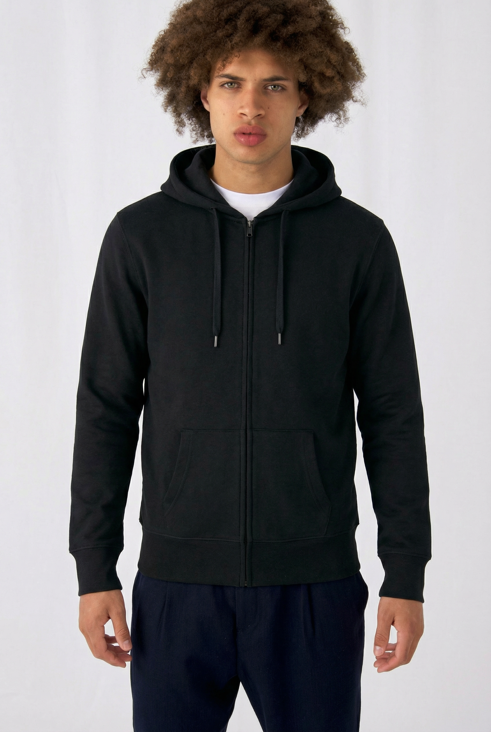 Organic Unisex Regular Zip Hoodie (B&C)
