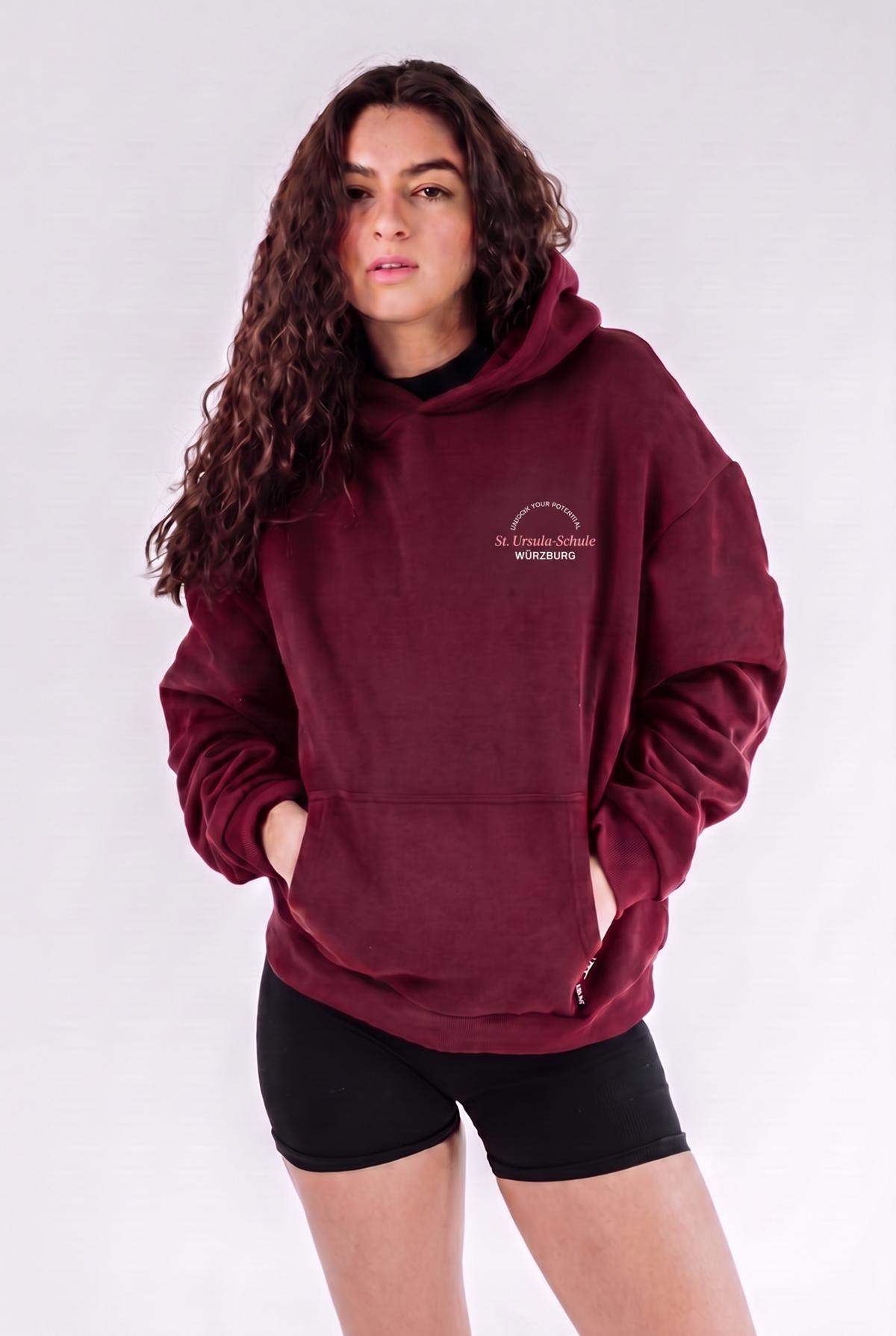 SUS-Würzburg SK26-001 Organic Extra Heavy Oversized Hoodie (LYTD) - VELVET
