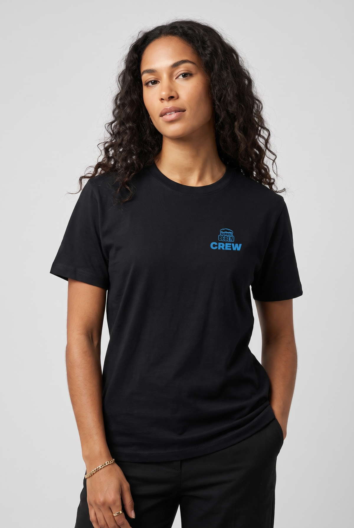 Schneebeben-Darmstadt-2026-001 Blau Women INSPIRE Regular T-Shirt
