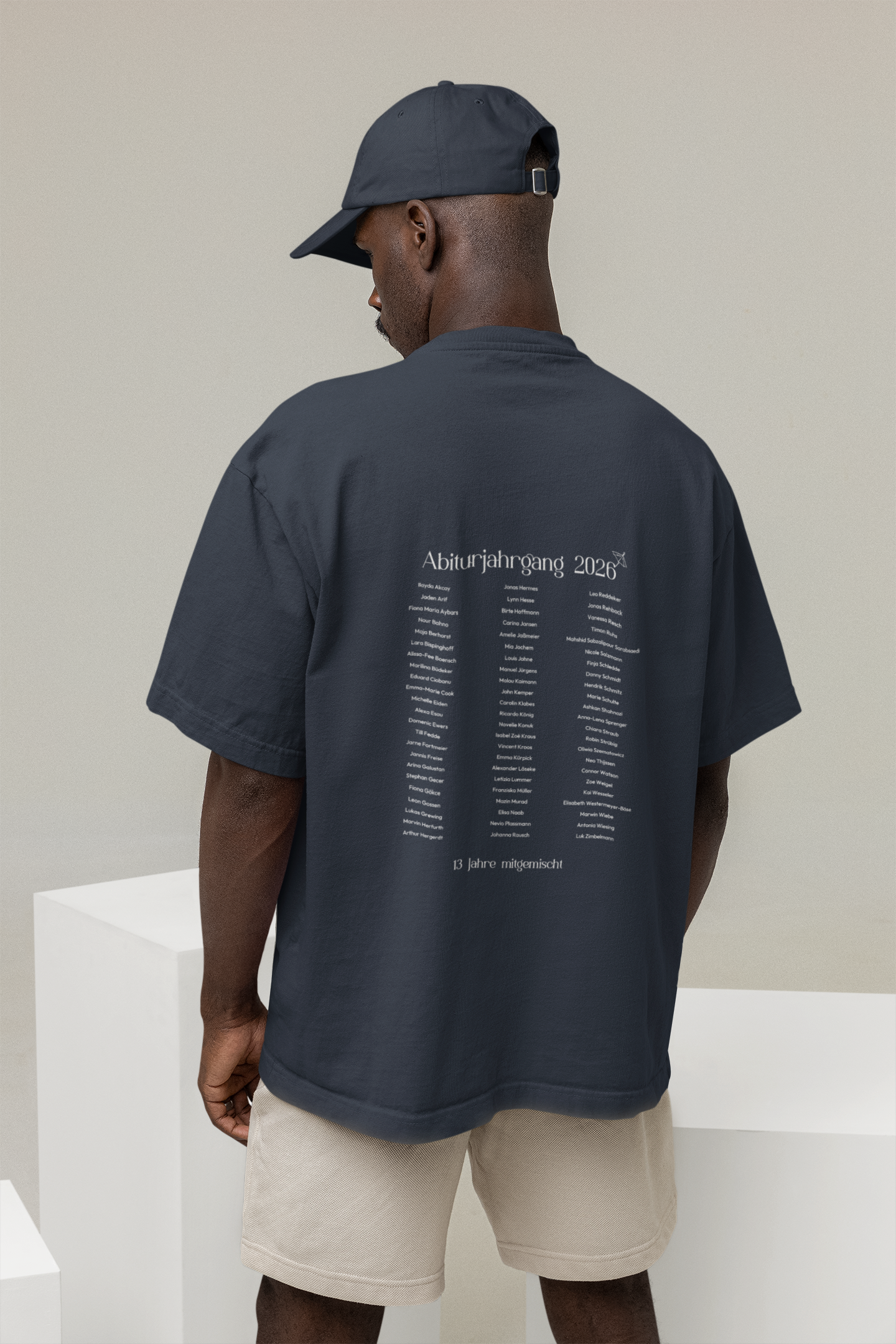 EGS Delbrück AK25 Organic Oversized T-Shirt (B&C)