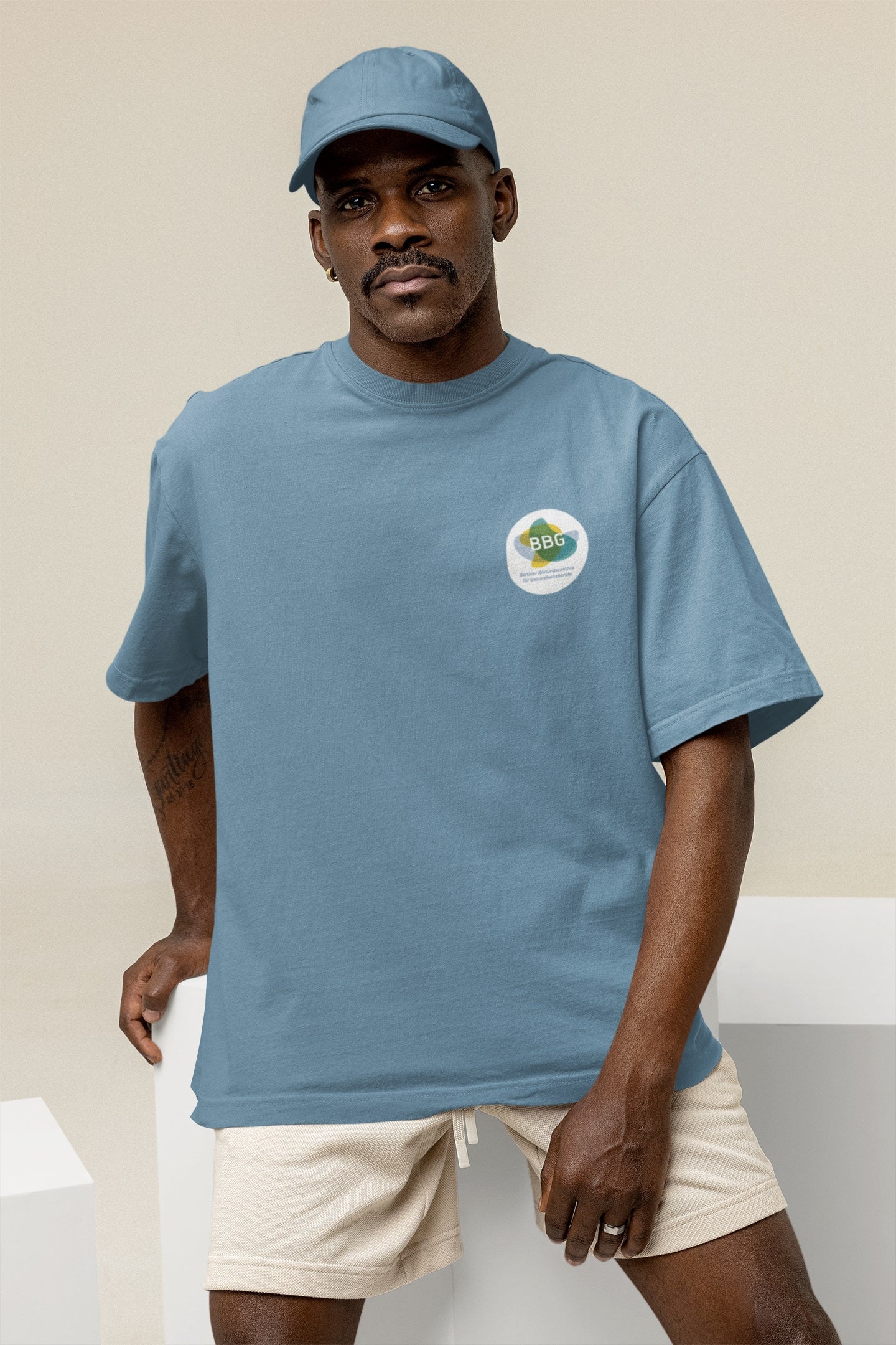 BBG Berlin V1 Organic Oversized T-Shirt (Neutral)