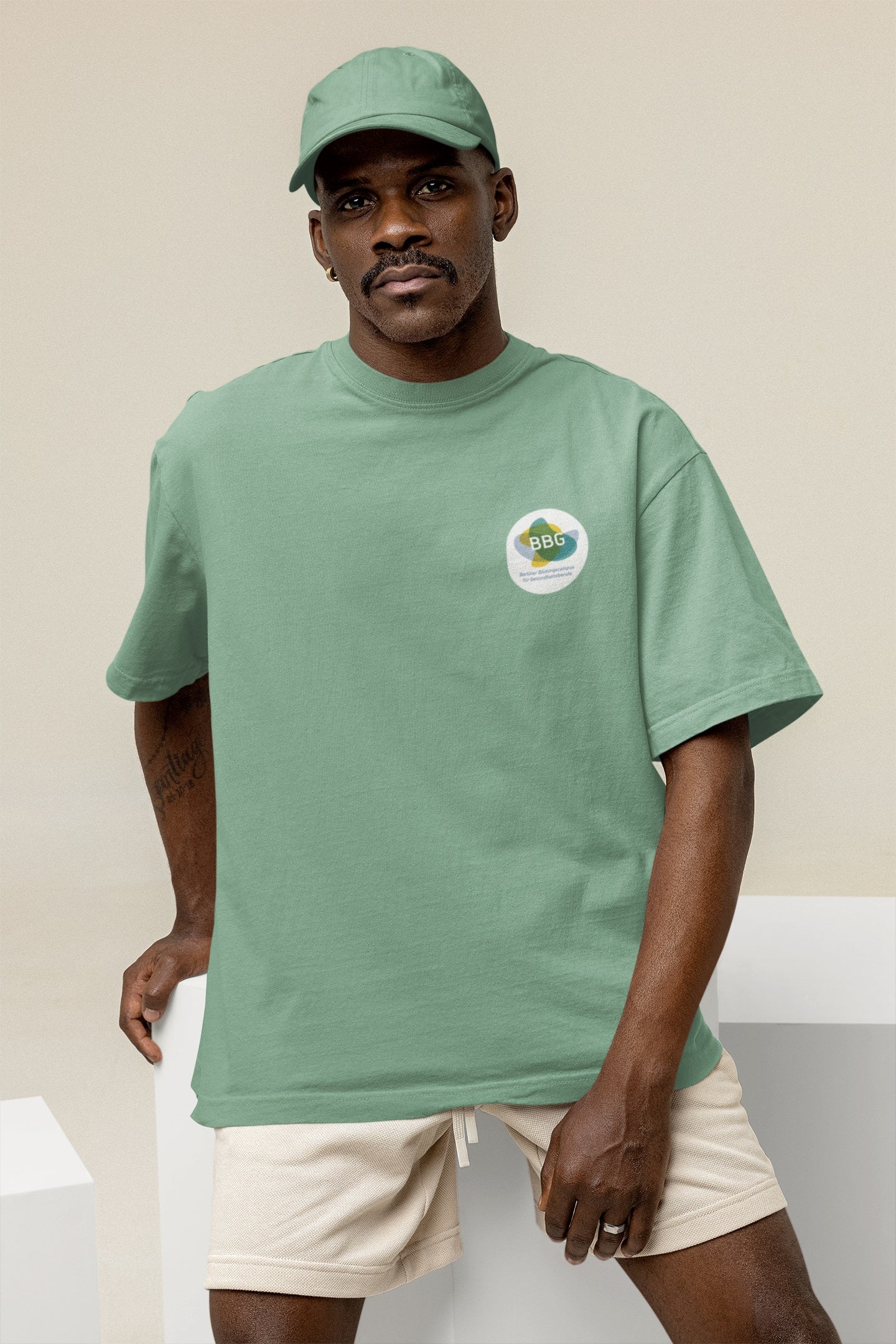 BBG Berlin V1 Organic Oversized T-Shirt (Neutral)