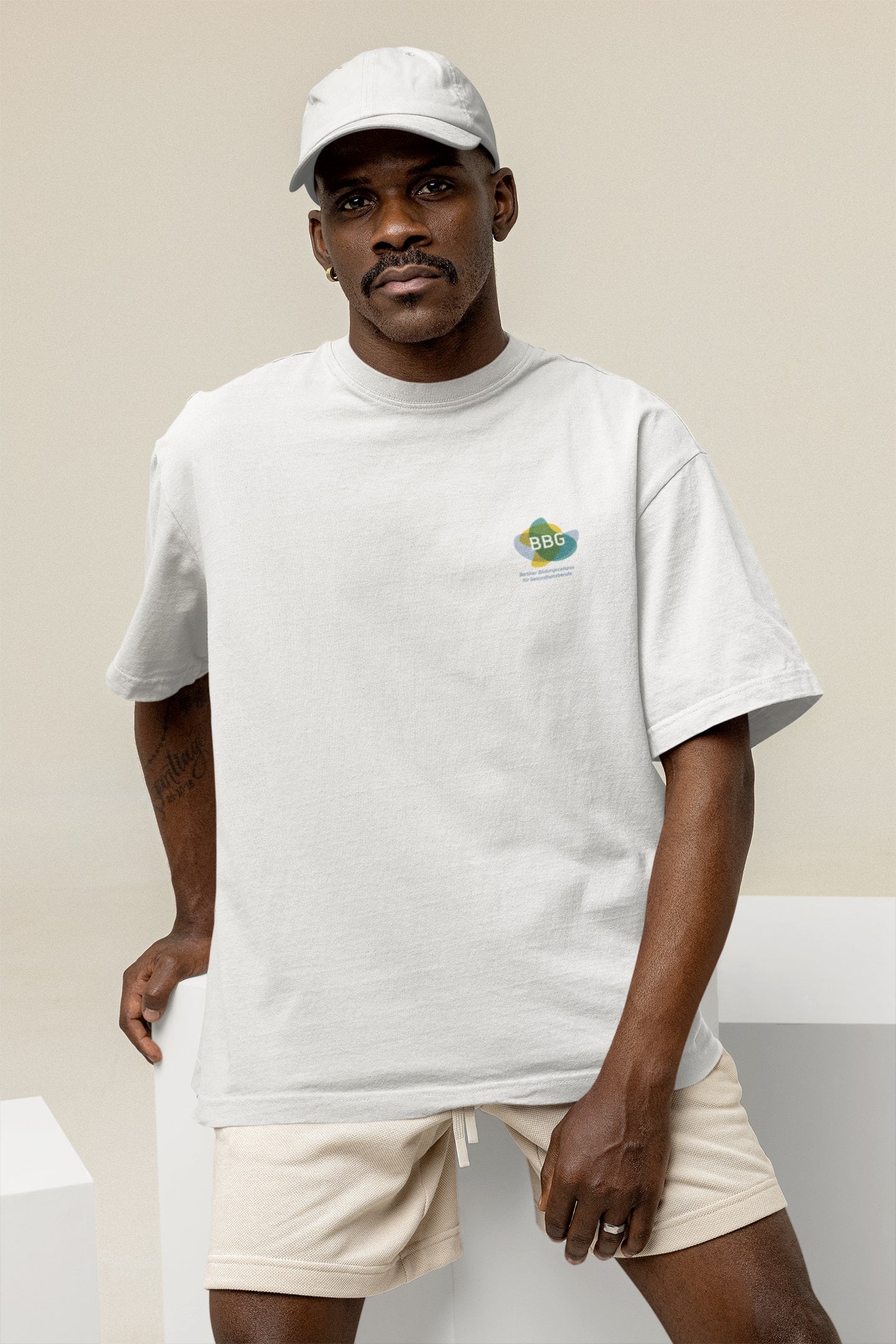 BBG Berlin V1 Organic Oversized T-Shirt (Neutral)