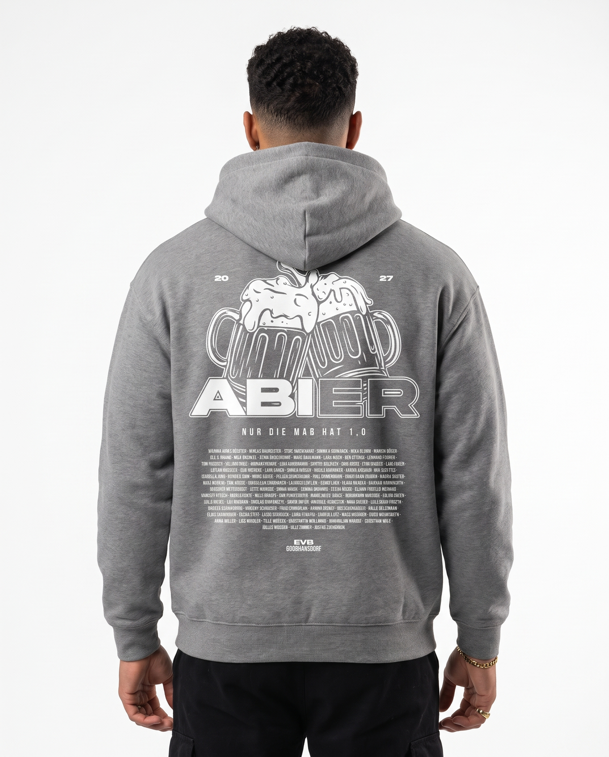 EVB Unisex Organic Regular King Hoodie