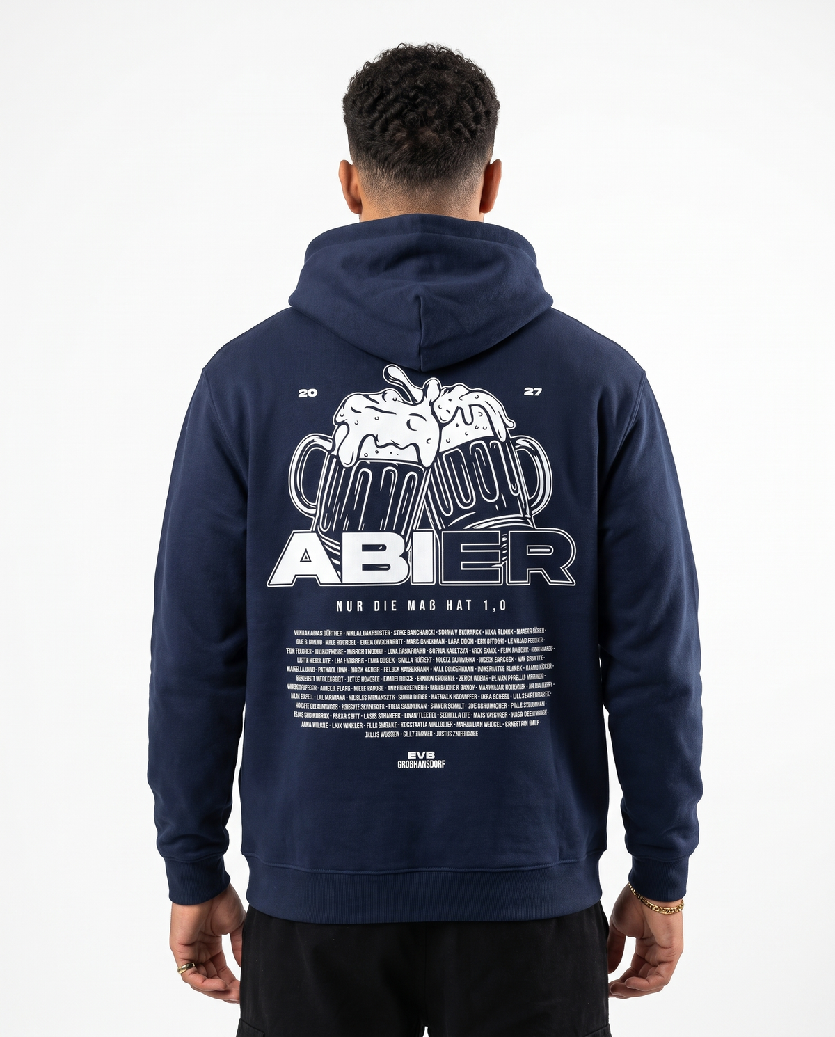 EVB Unisex Organic Regular King Hoodie